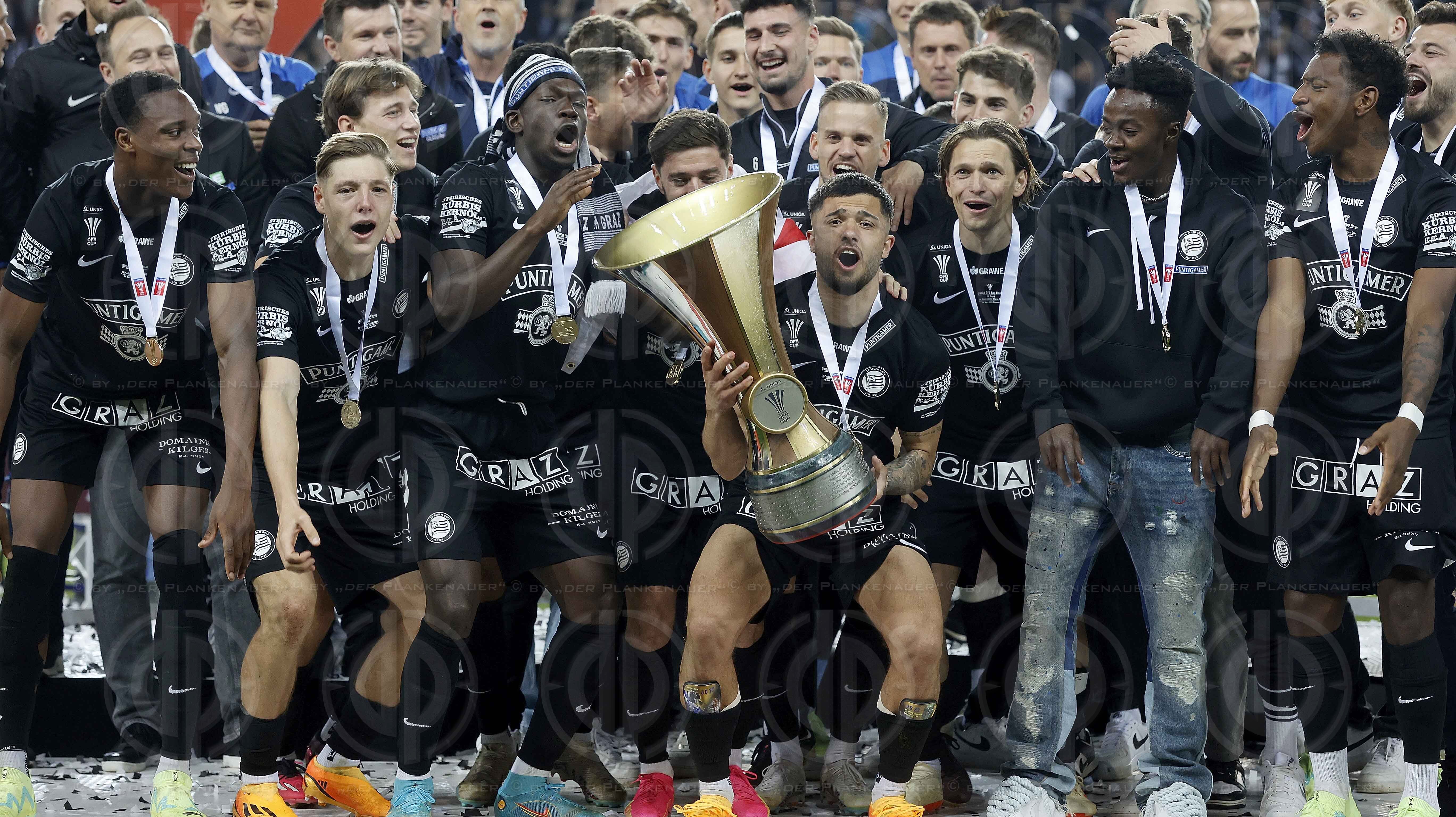 Cup Finale SK Rapid vs. SK Sturm (0:2) am 30.04.2023