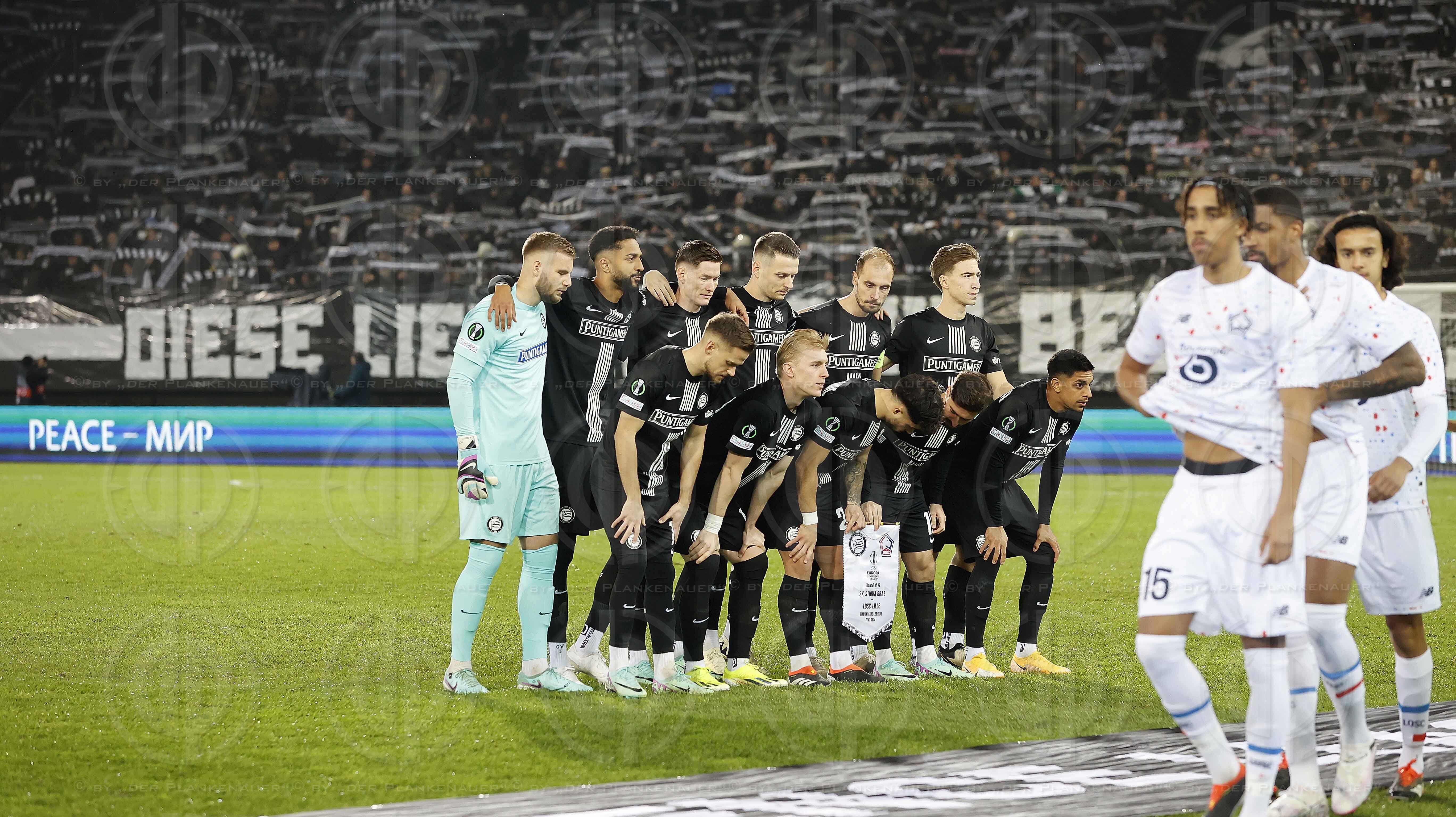 Conference League SK Sturm vs. OSC Lille (0:3) am 07.03.2024