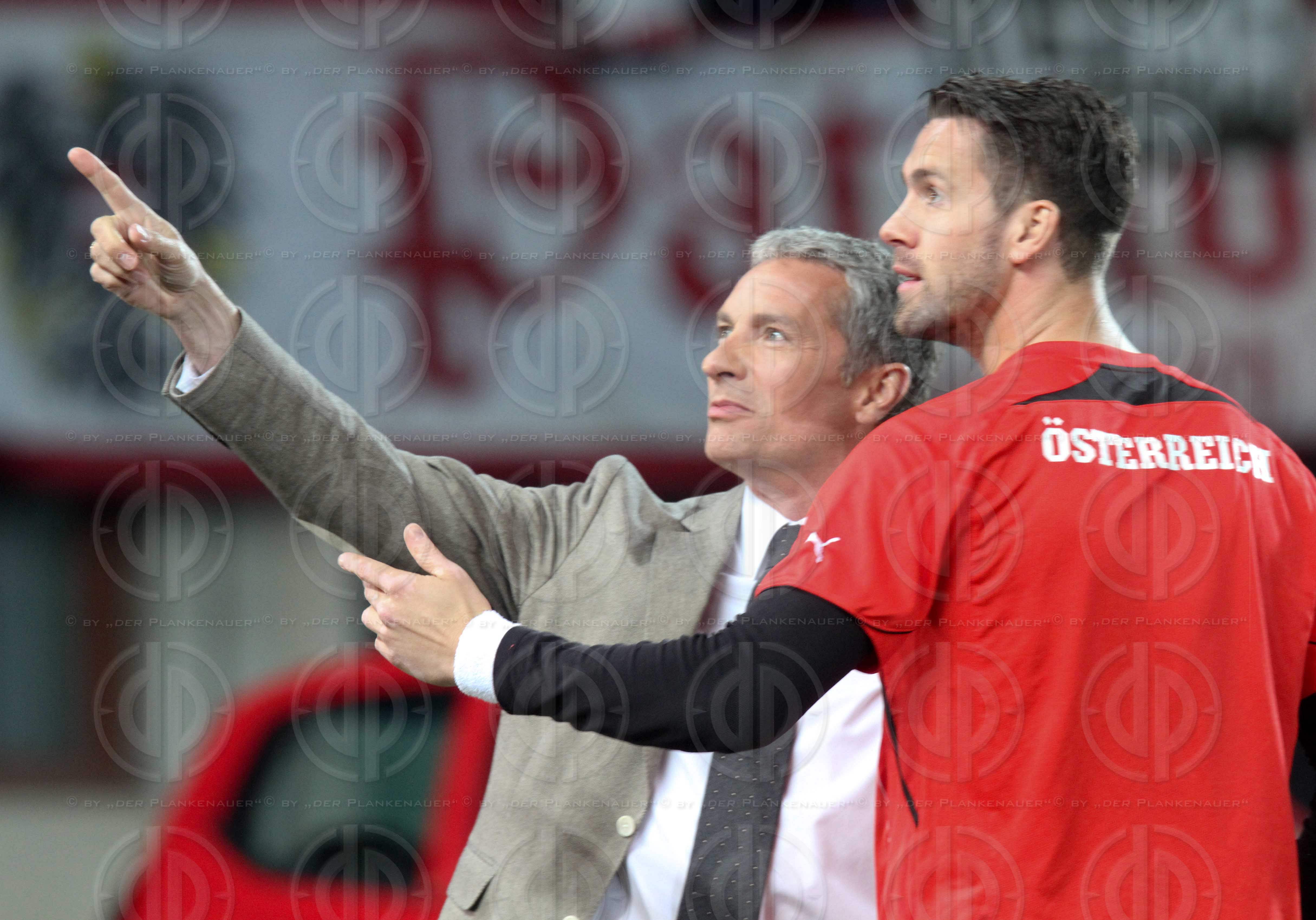 Qualifikation zur UEFA EURO 2012 Österreich vs. Belgien (0:2)