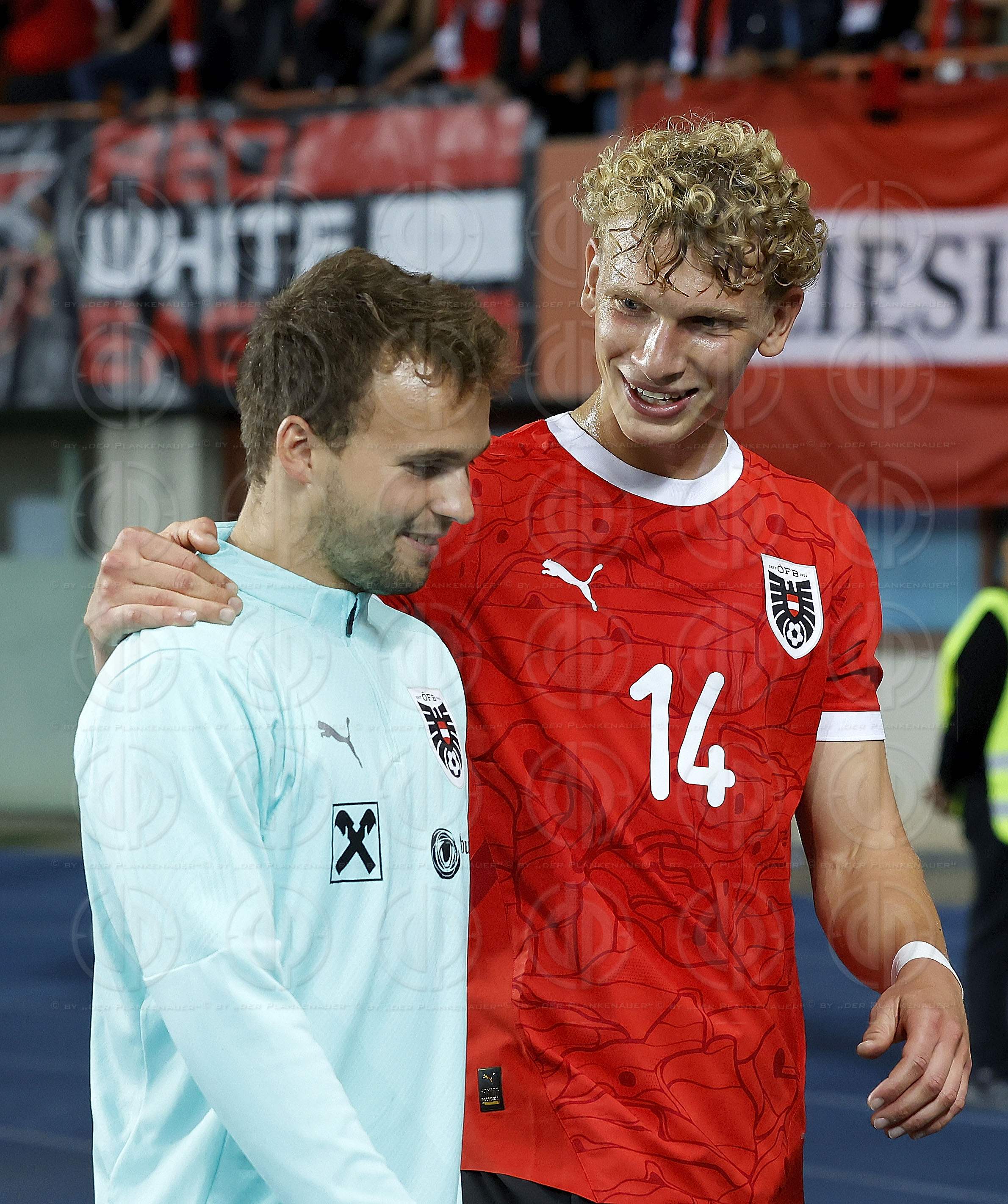 Länderspiel Österreich vs. Serbien (2:1) am 04.06.2024