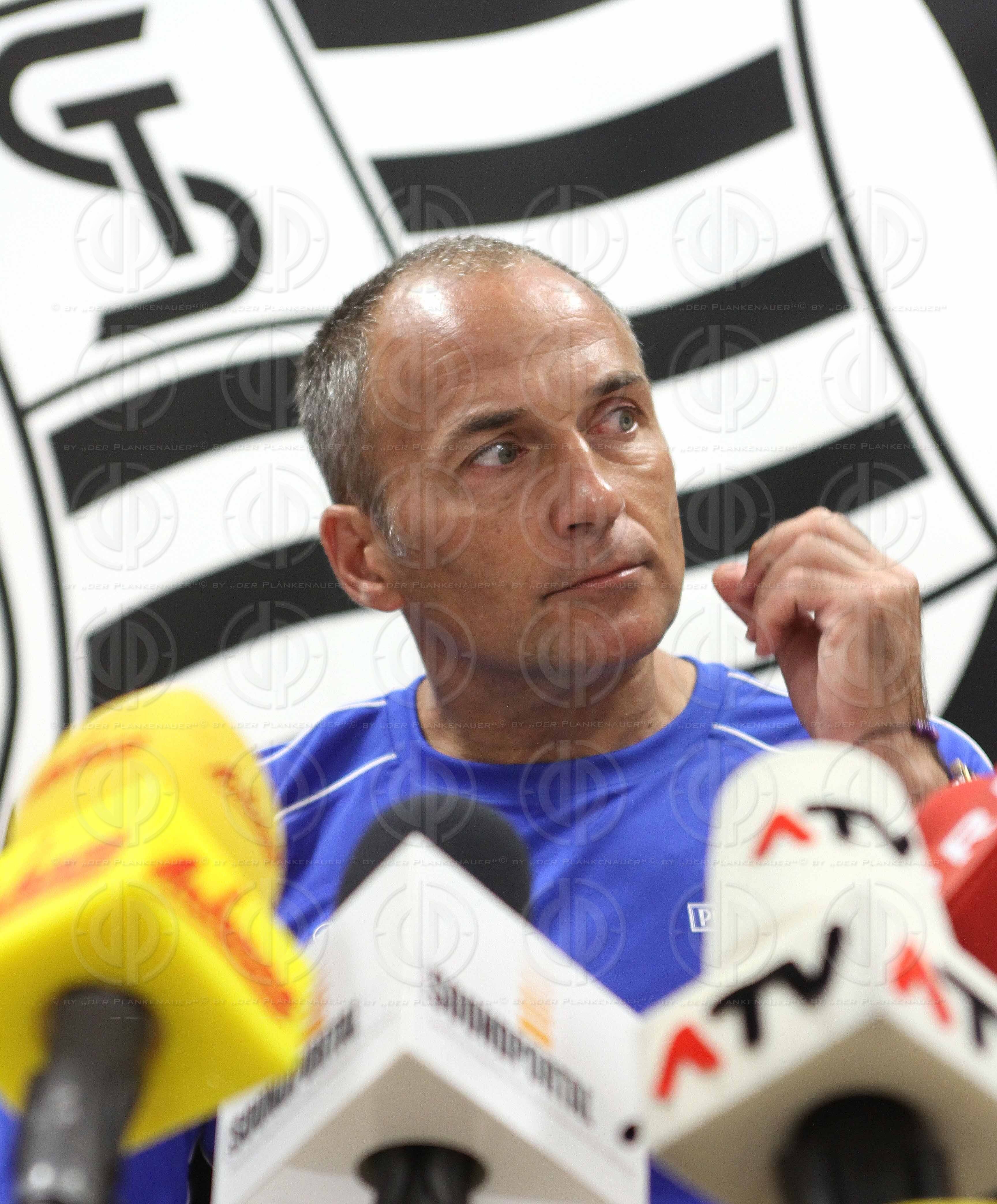 SK Sturm Pressekonferenz
