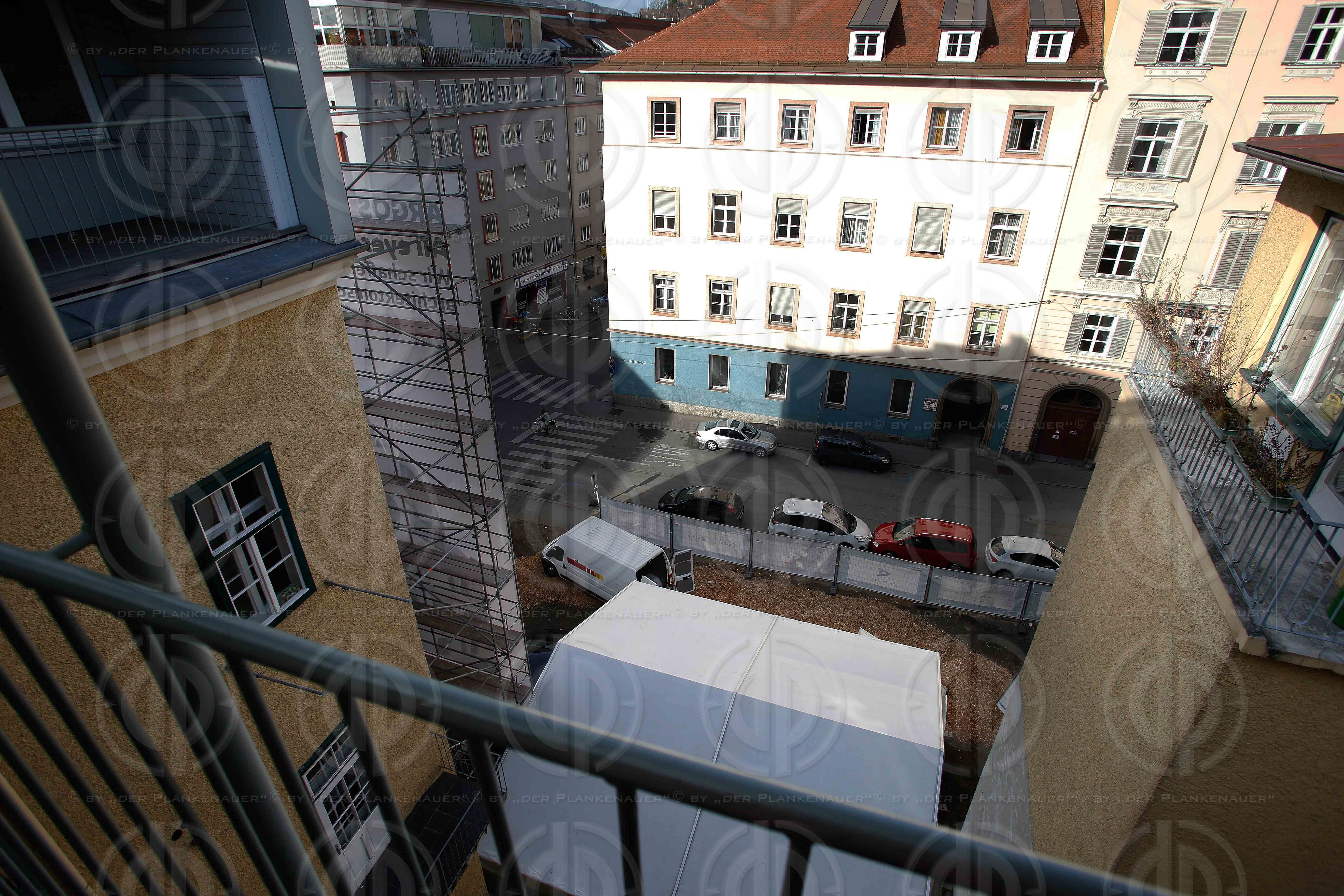 Kommod Haus Abbruch in Graz