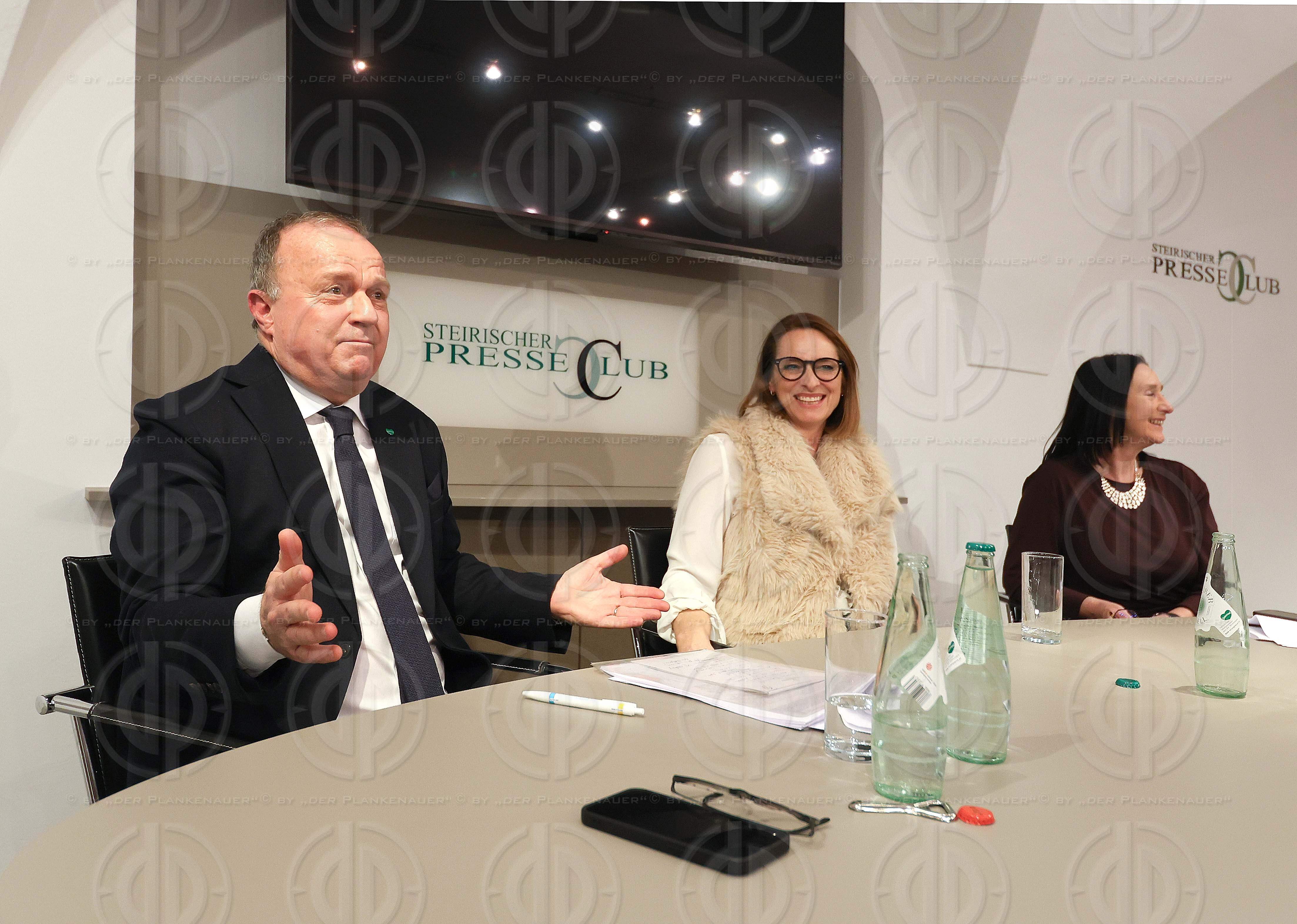 Mediengespäch im Steir. Presseclub am 13.01.2026