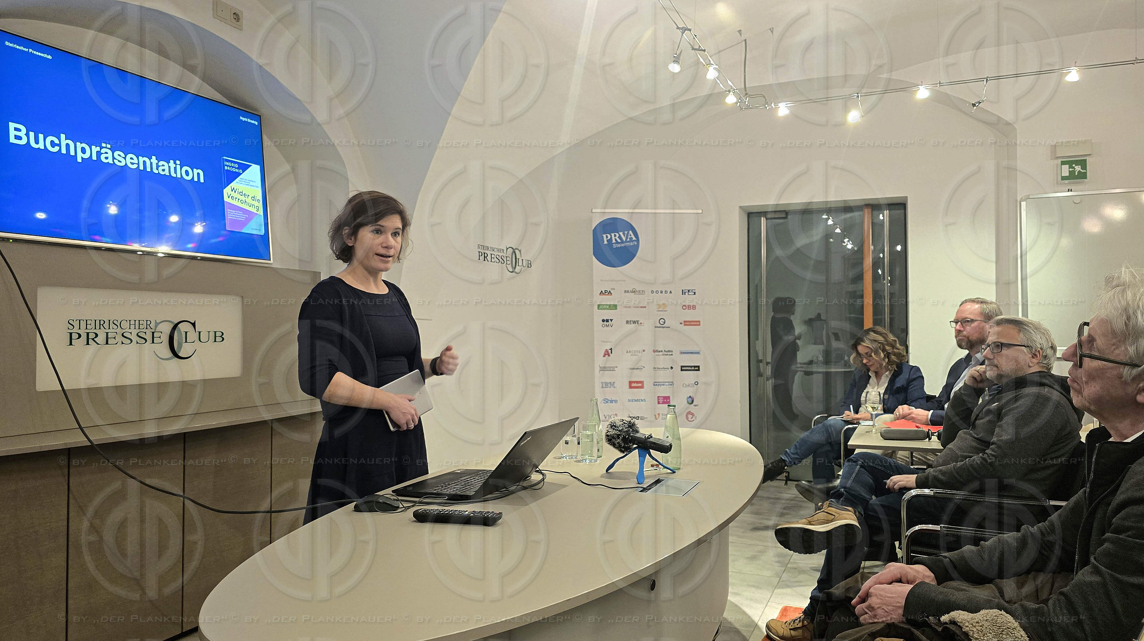 Digital-Expertin Ingrid BRODNIG im Steir. Presseclub am 03.03.20