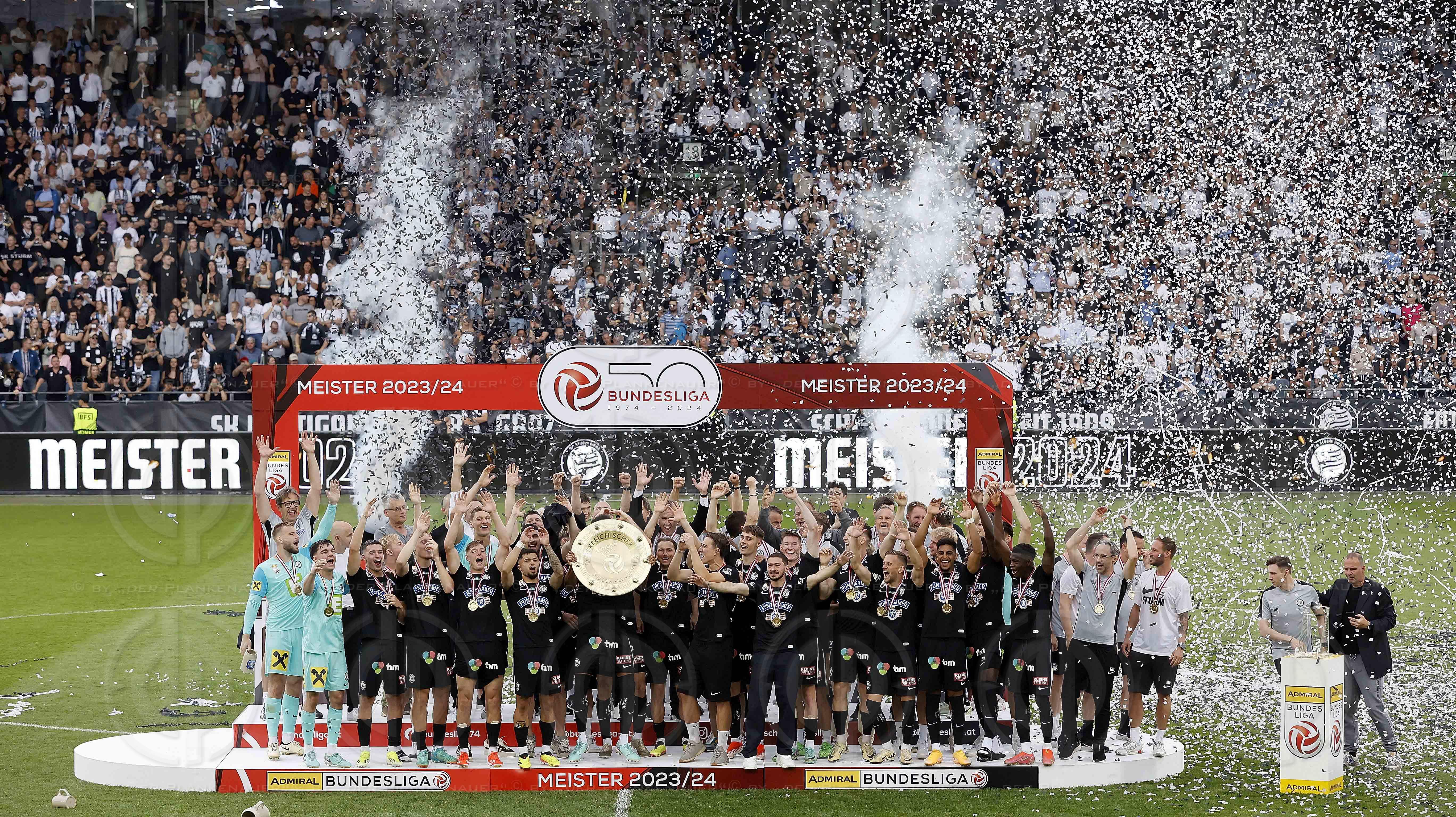 SK Sturm vs. SK Austria Klagenfurt (2:0) am 19.05.2024