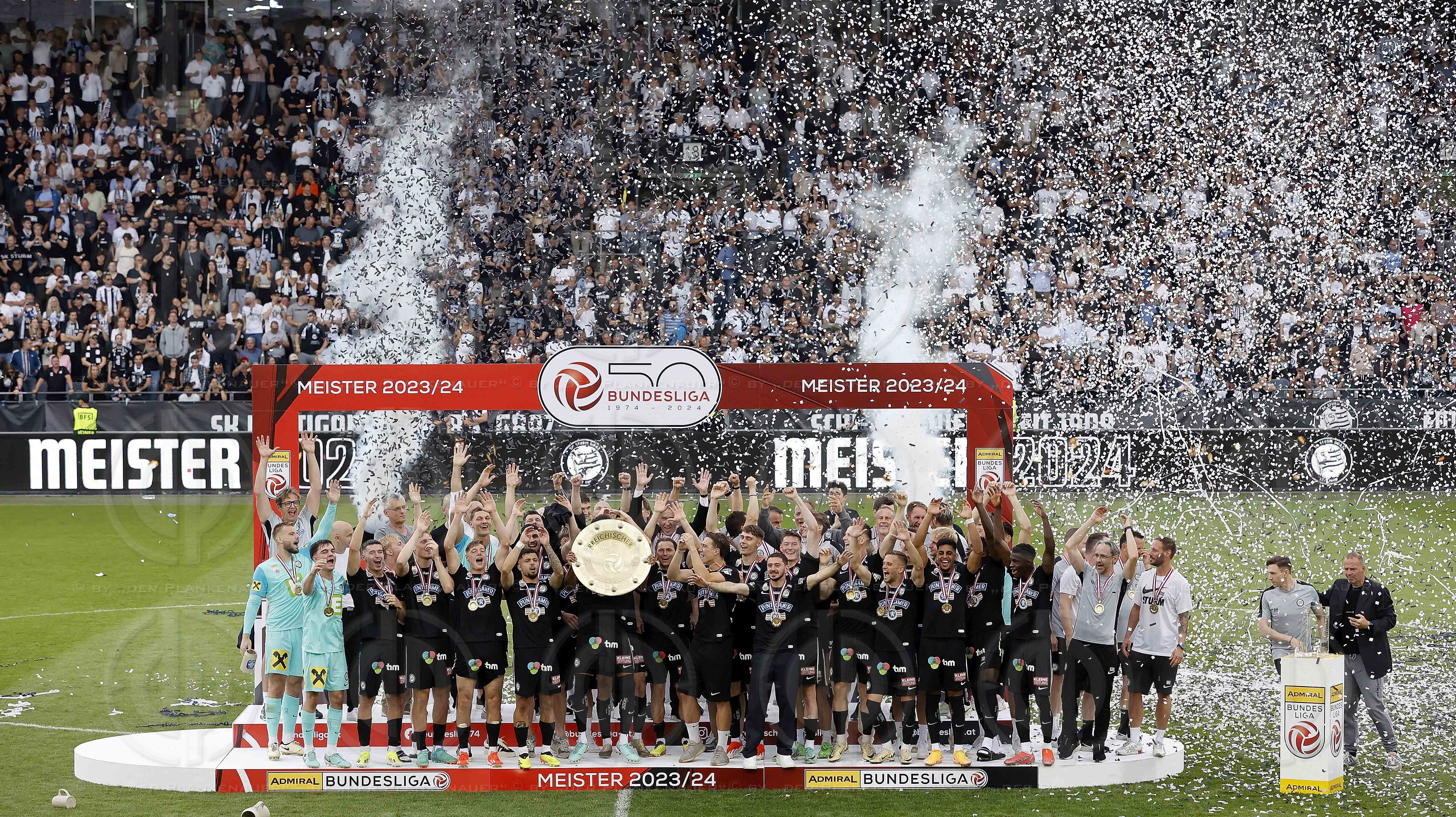 SK Sturm vs. SK Austria Klagenfurt (2:0) am 19.05.2024