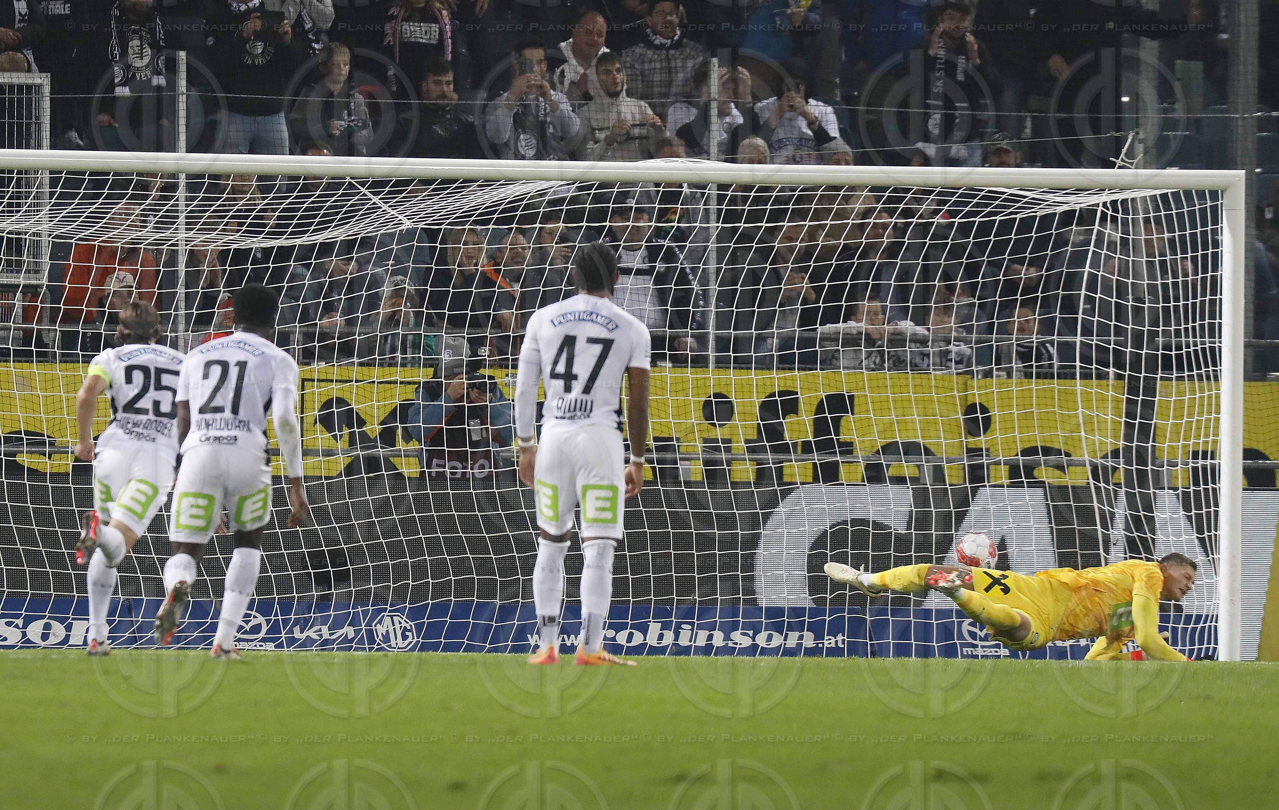 SK Sturm vs. SK Rapid (1:1) am 02.11.2024