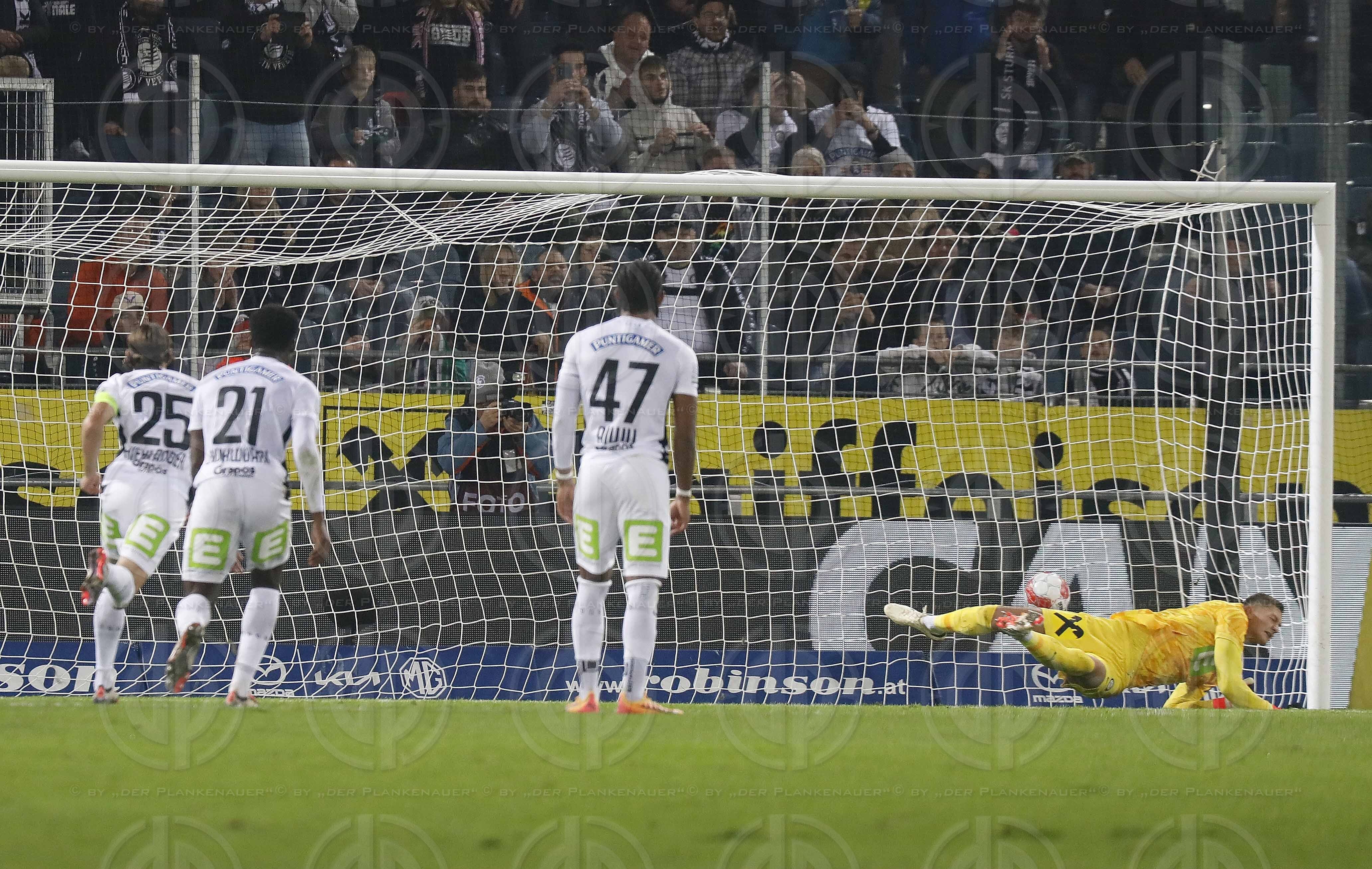 SK Sturm vs. SK Rapid (1:1) am 02.11.2024