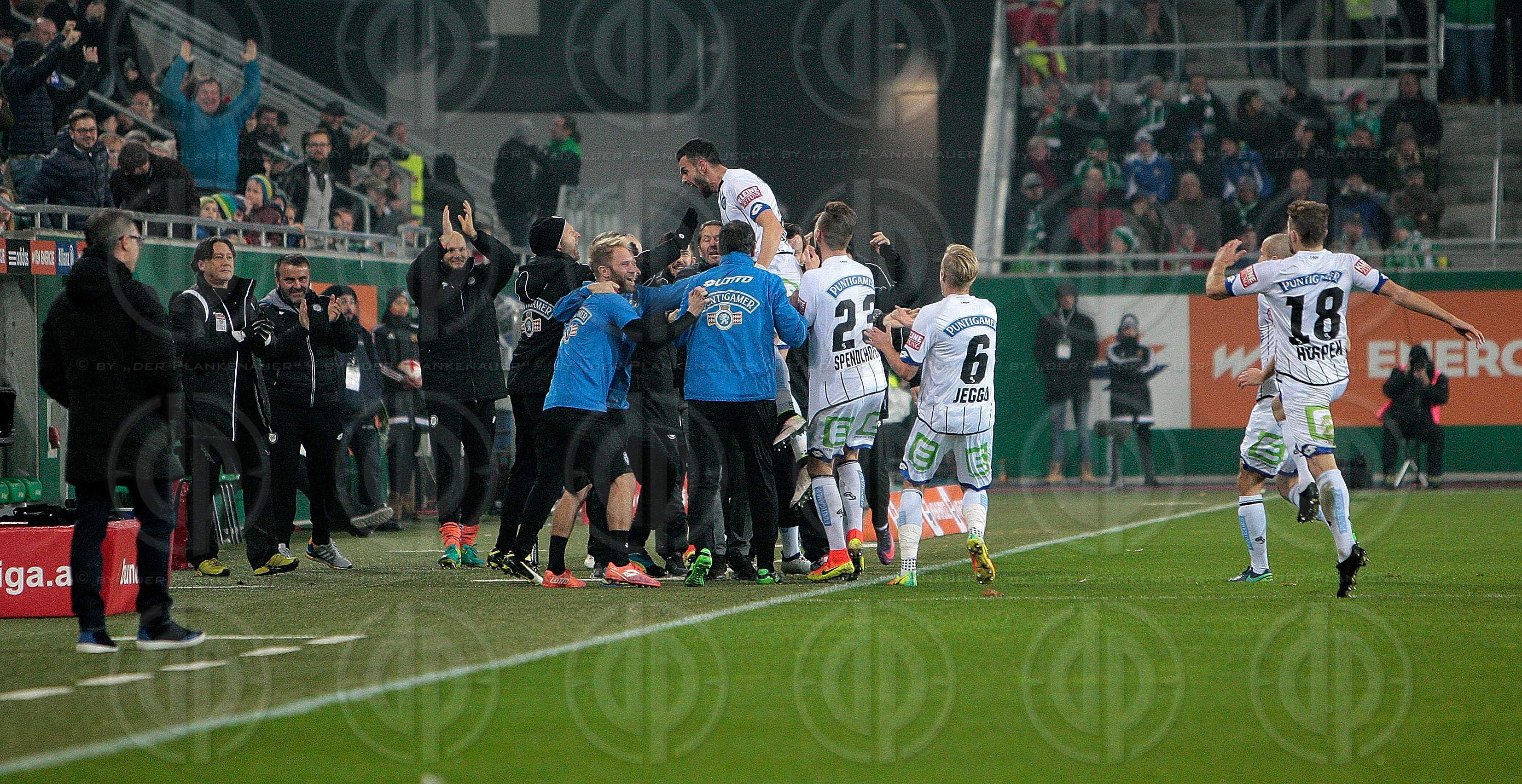SK Rapid vs. SK Sturm (1:2)