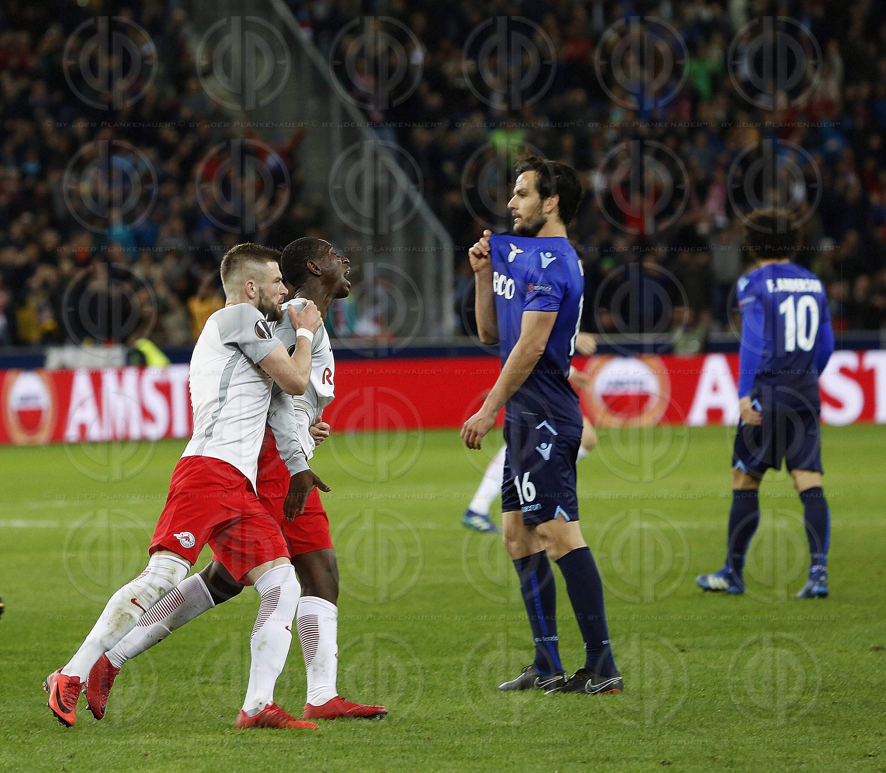 EL FC Salzburg vs. Lazio Rom (4:1)