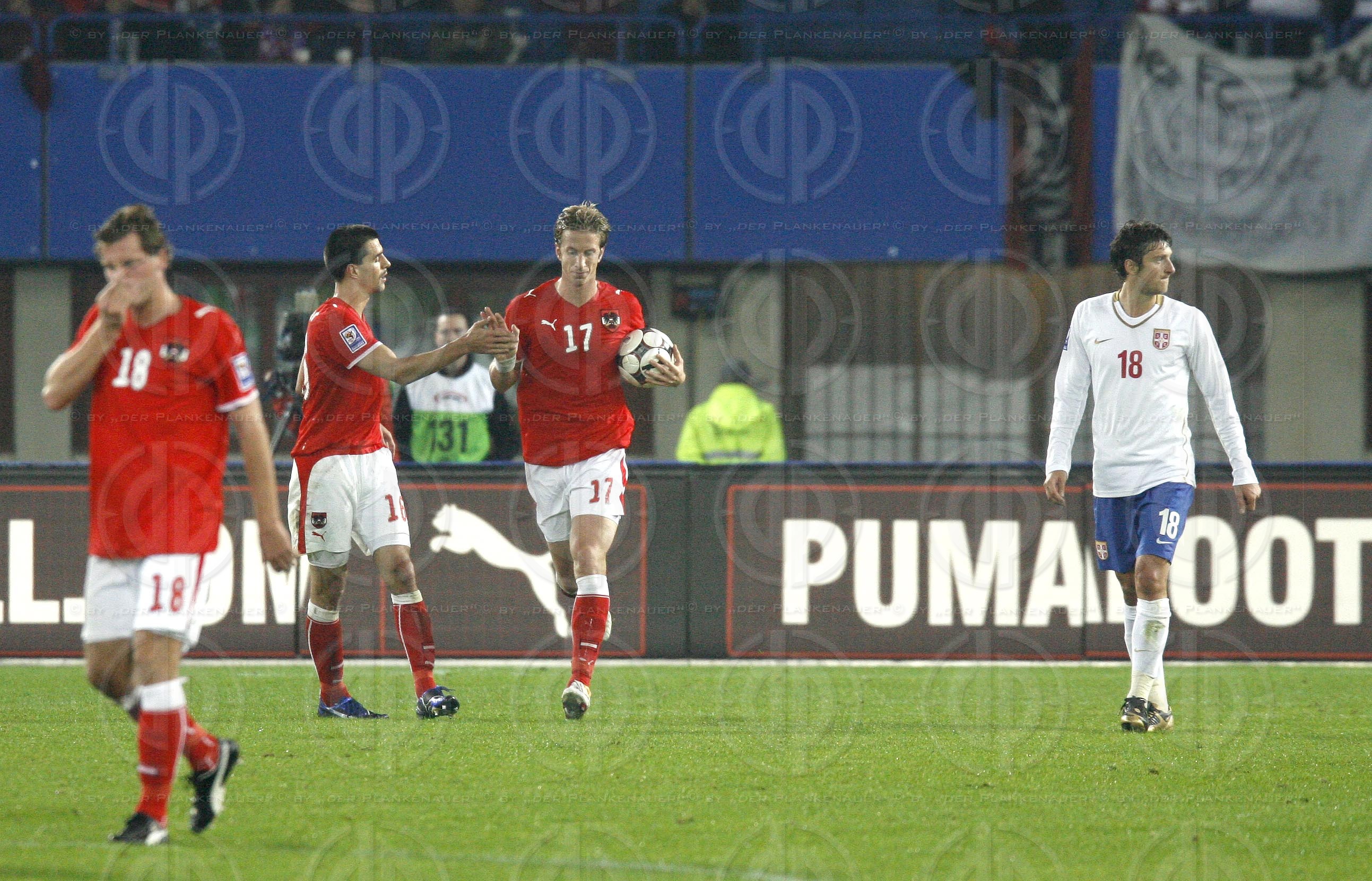 WM-Qualifikation Österreich vs. Serbien (1:3)