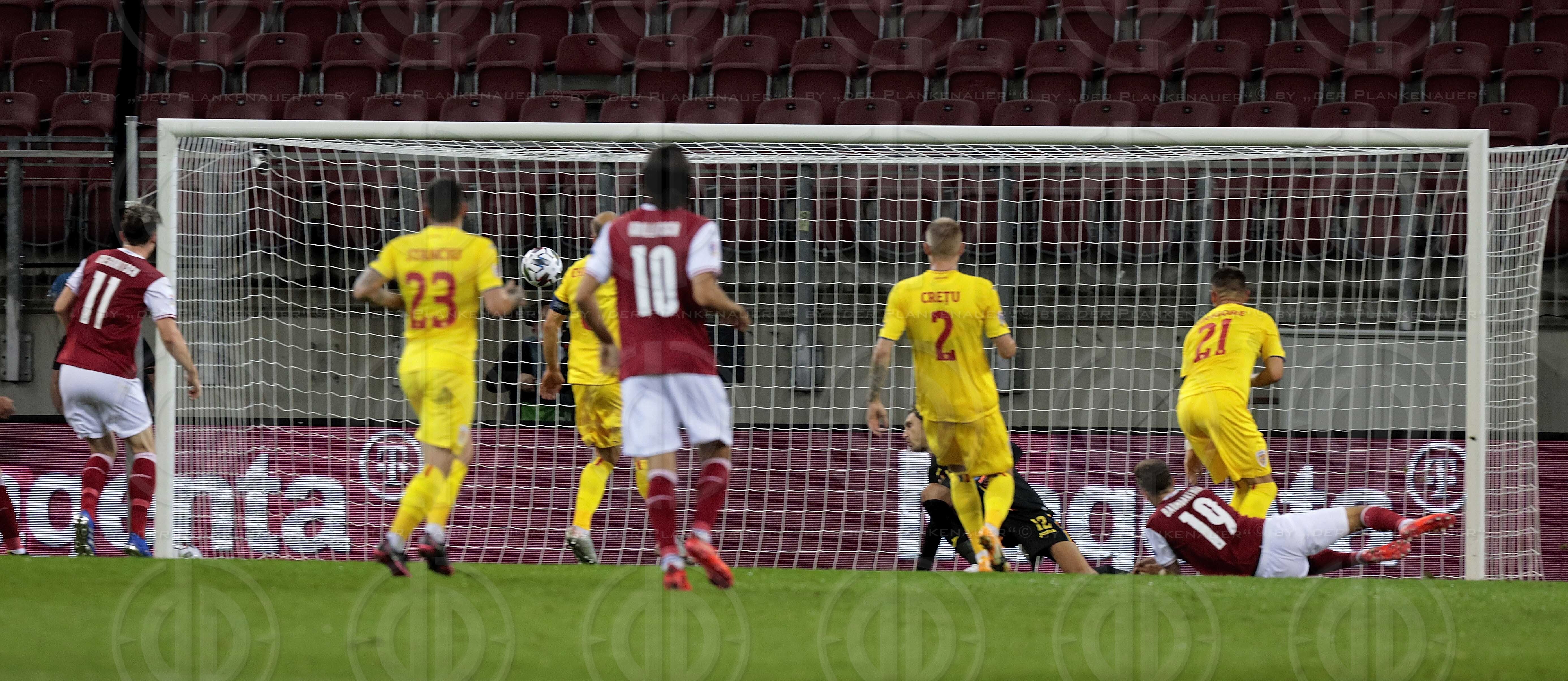 Länderspiel UEFA NL Österreich vs. Rumänien (2:3)