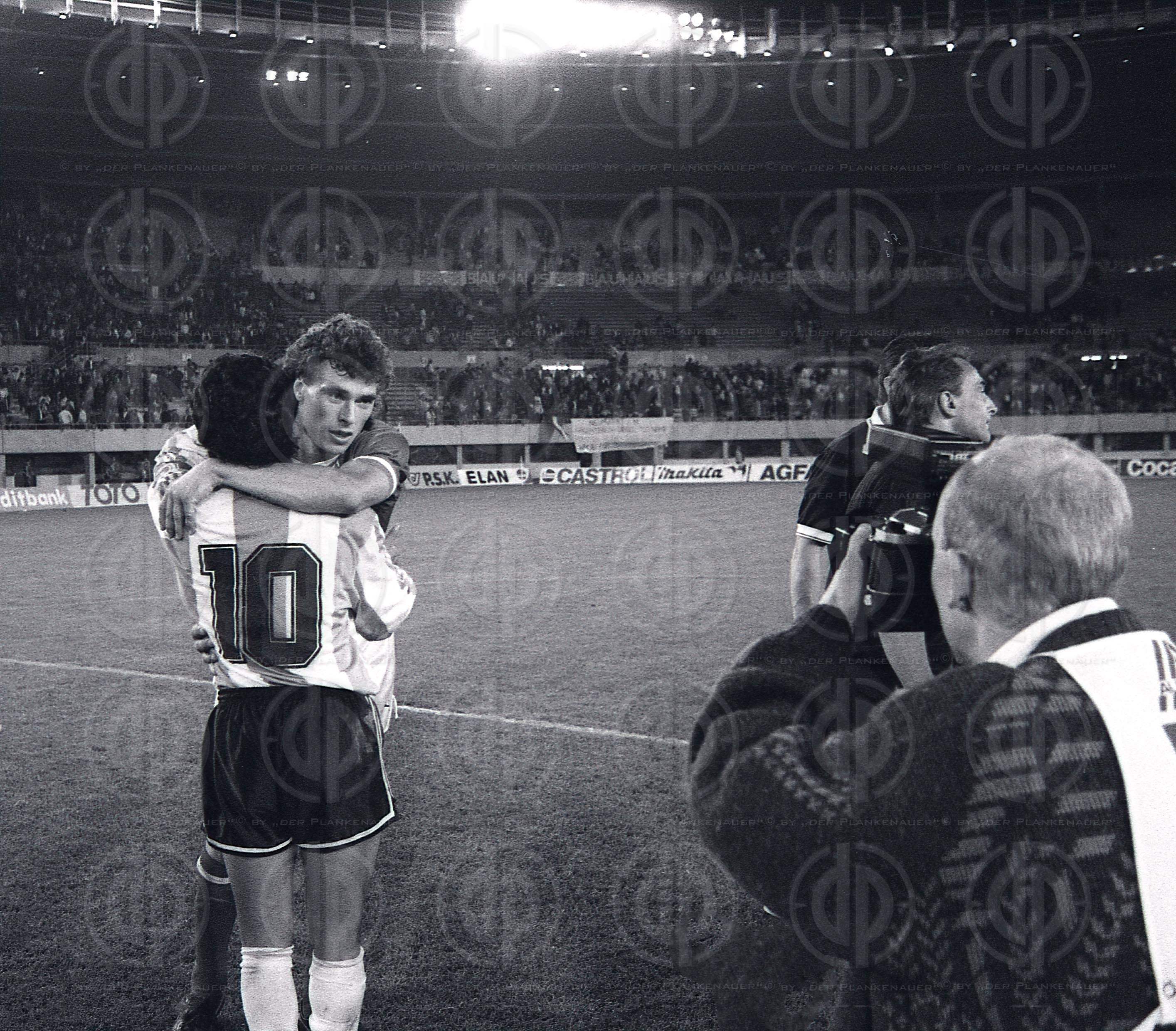 Länderspiel Österreich vs. Argentinien am 03.05.1990