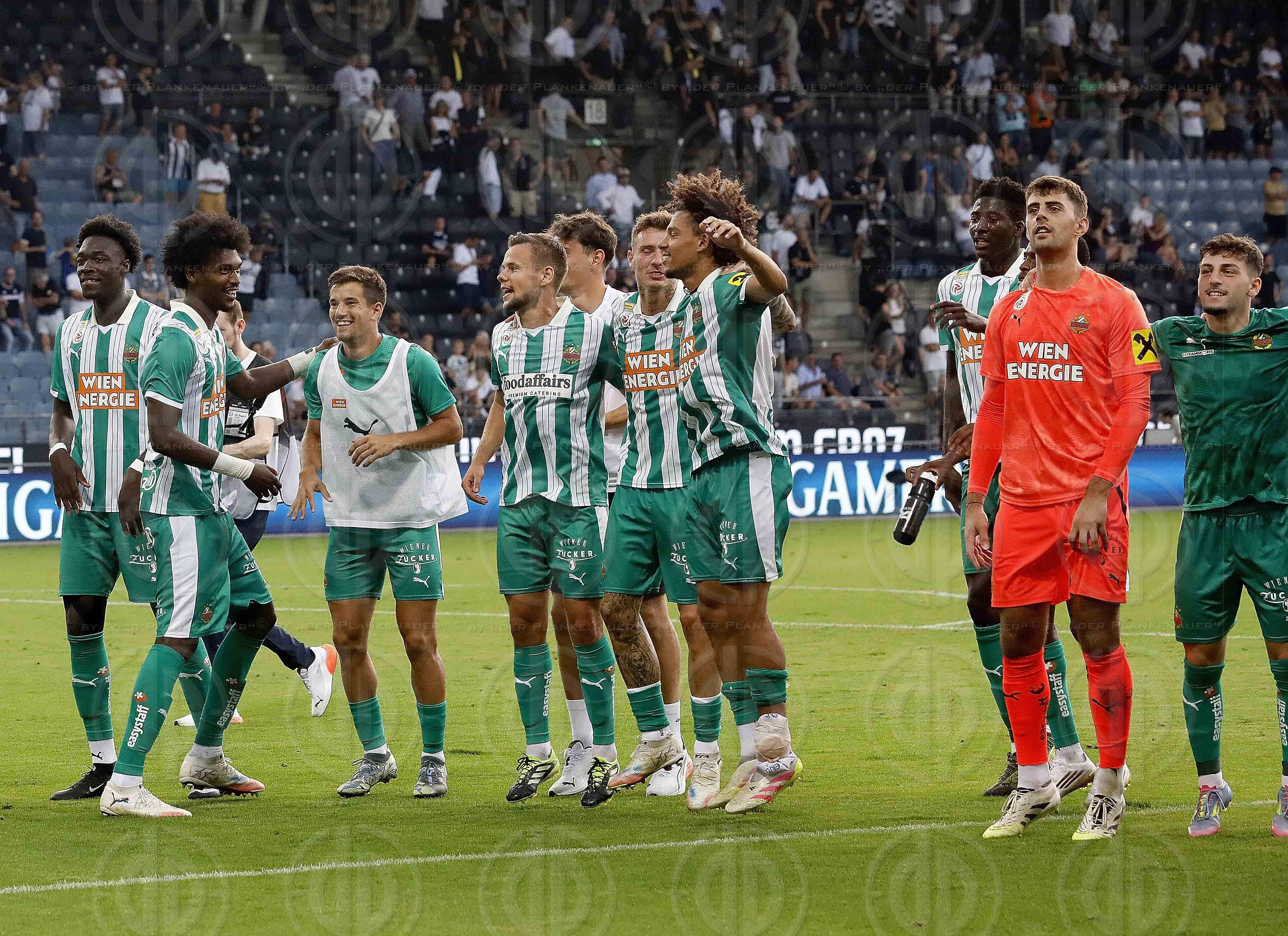 SK Sturm vs. SK Rapid (1:2) am 10.08.2025