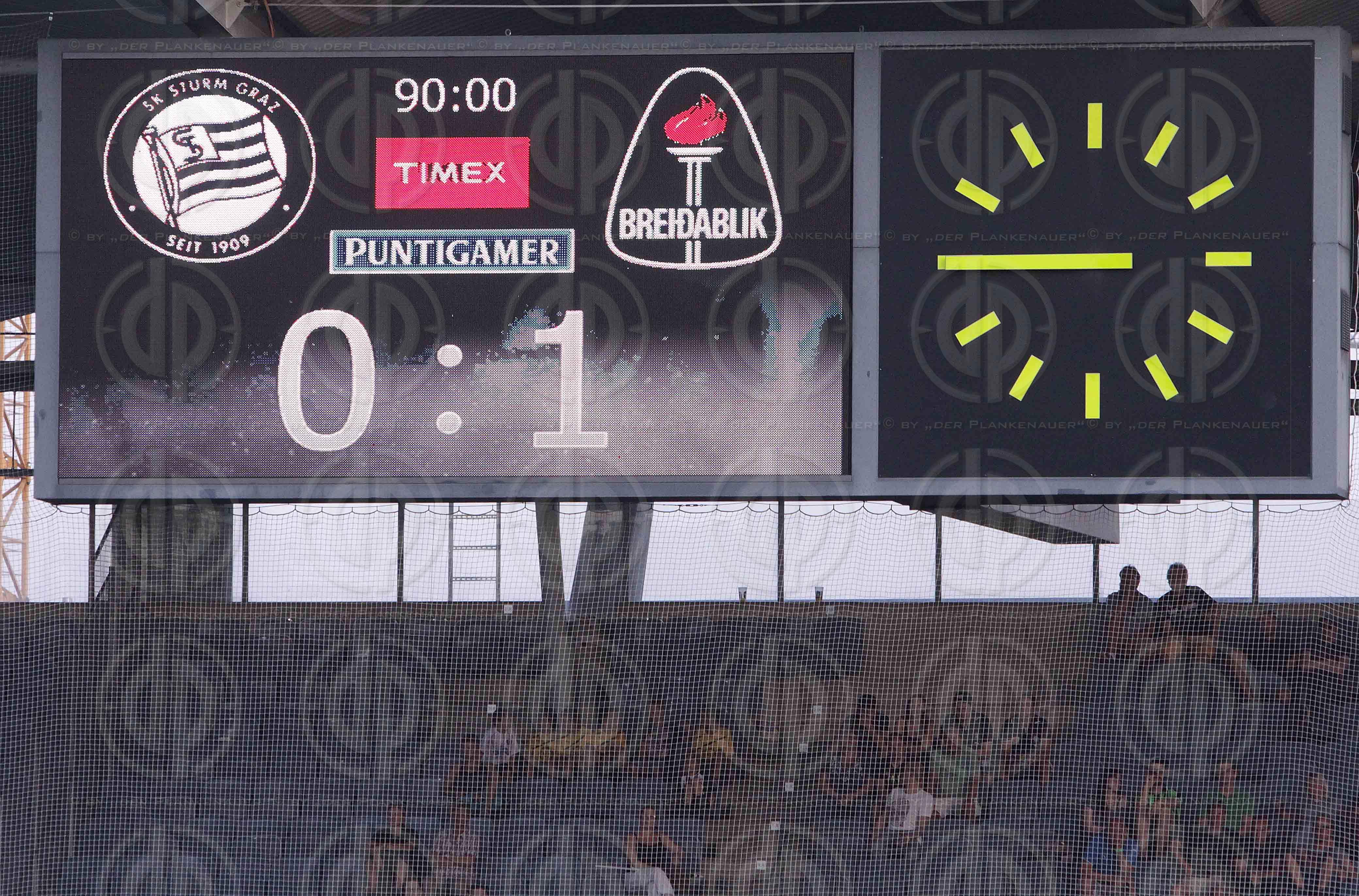 EL-Qualifikation SK Sturm vs. Breidablik FC  (0:1)