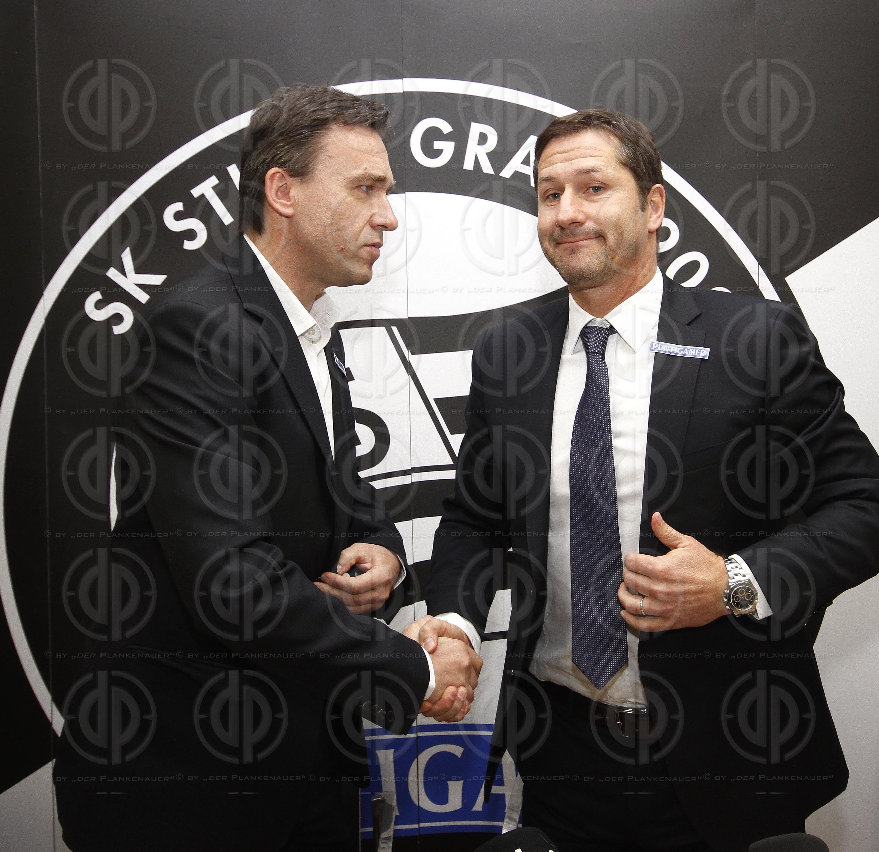 SK Sturm Pressekonferenz