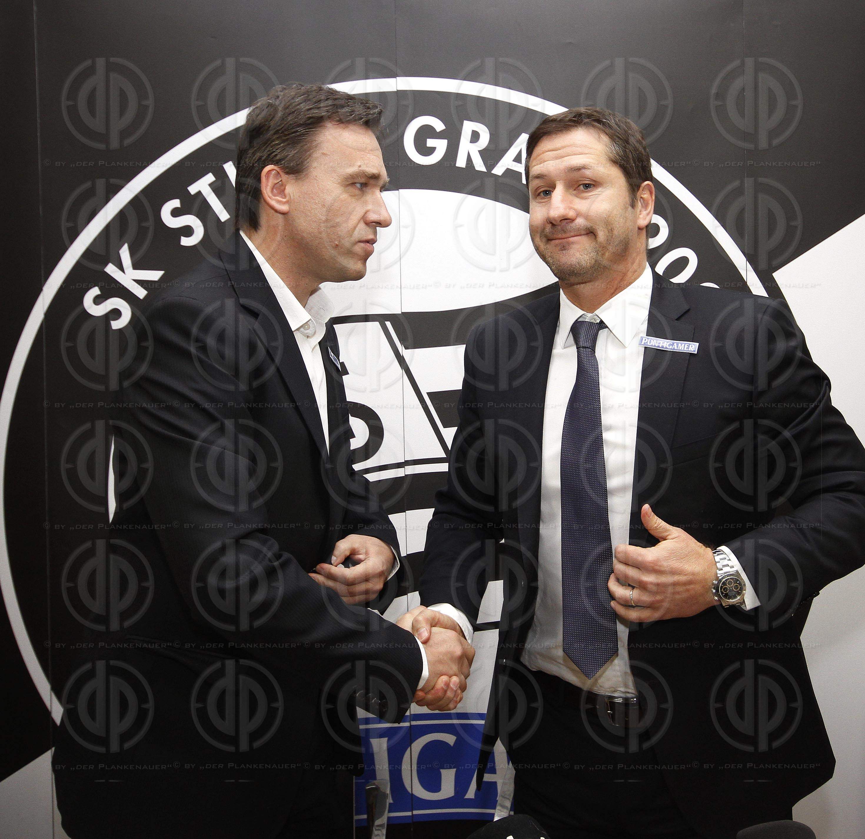 SK Sturm Pressekonferenz