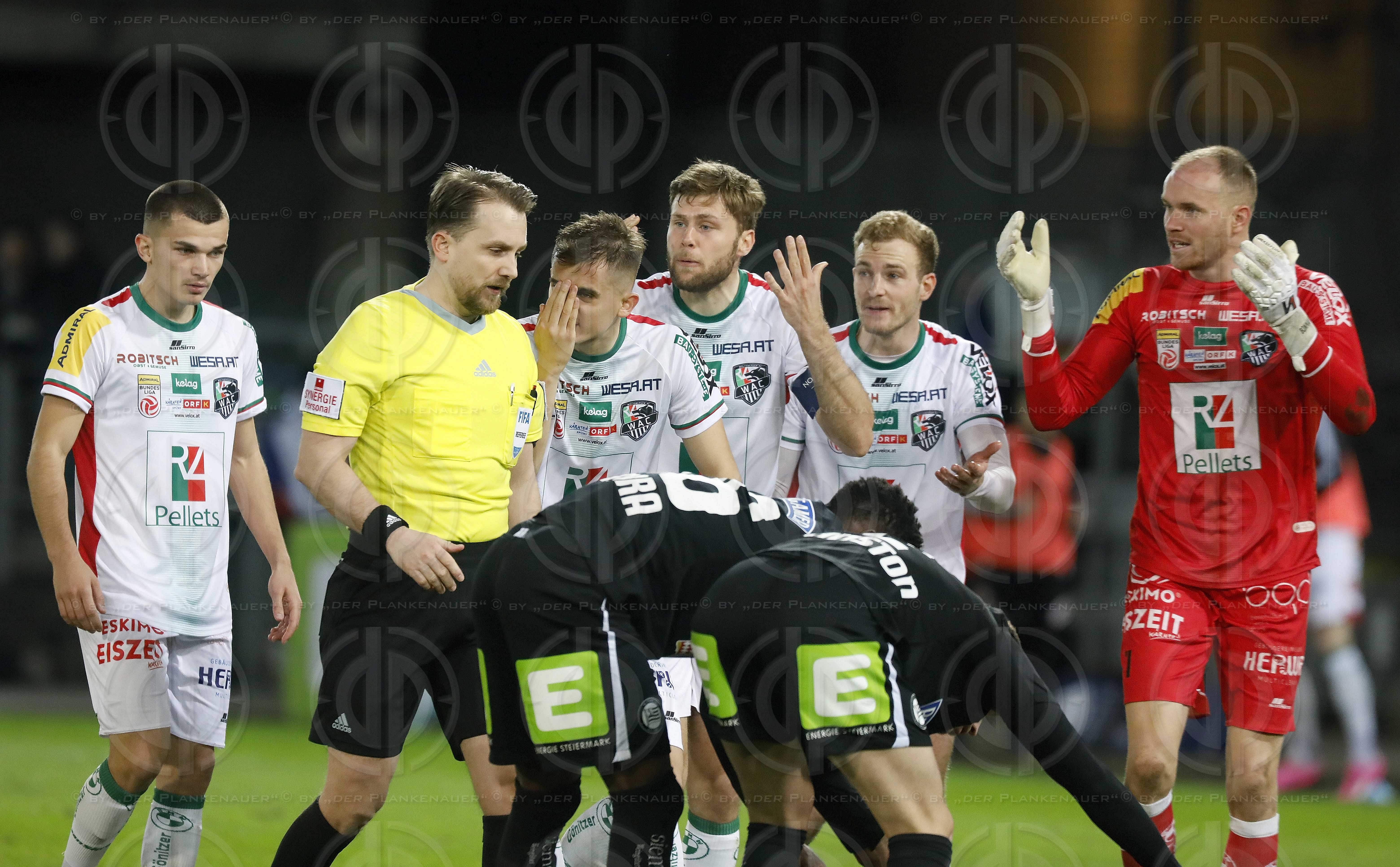 SK Sturm vs. RZ Pellets WAC (4:0) am 03.03.2024