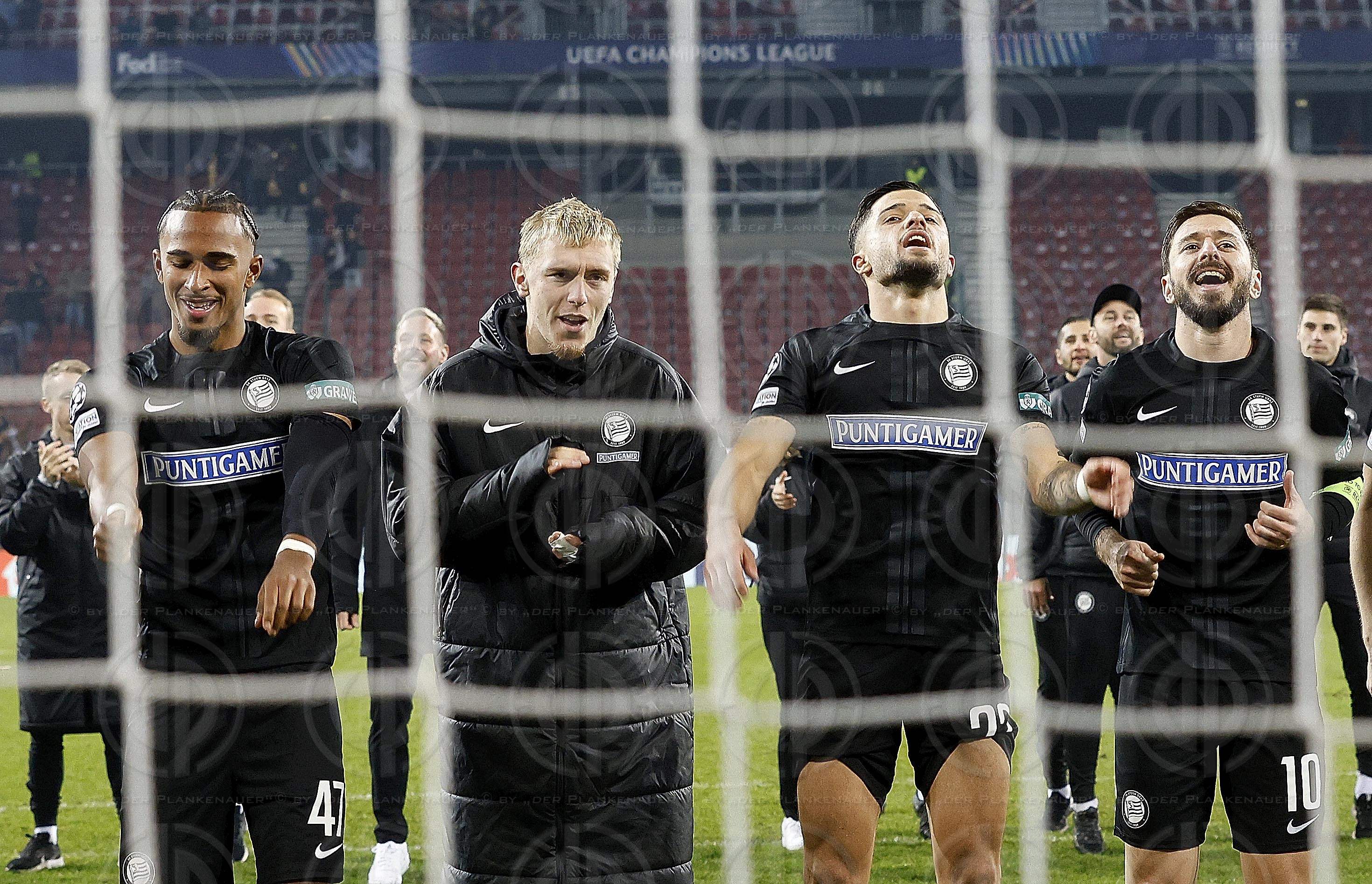 UEFA Champions League SK Sturm vs. Girona (1:0) in Klagenfurt a