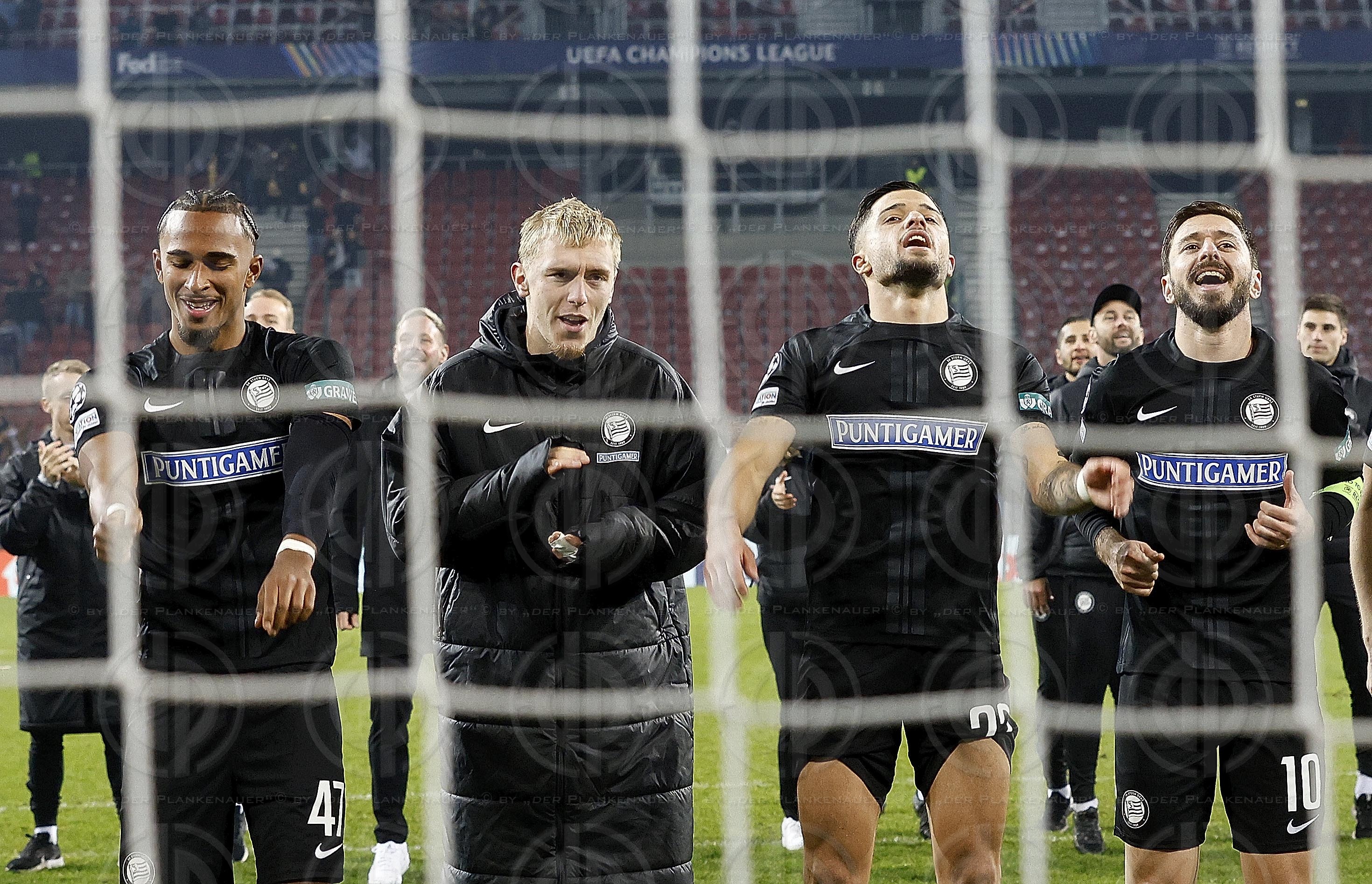 UEFA Champions League SK  Sturm vs. Girona (1:0) in Klagenfurt a