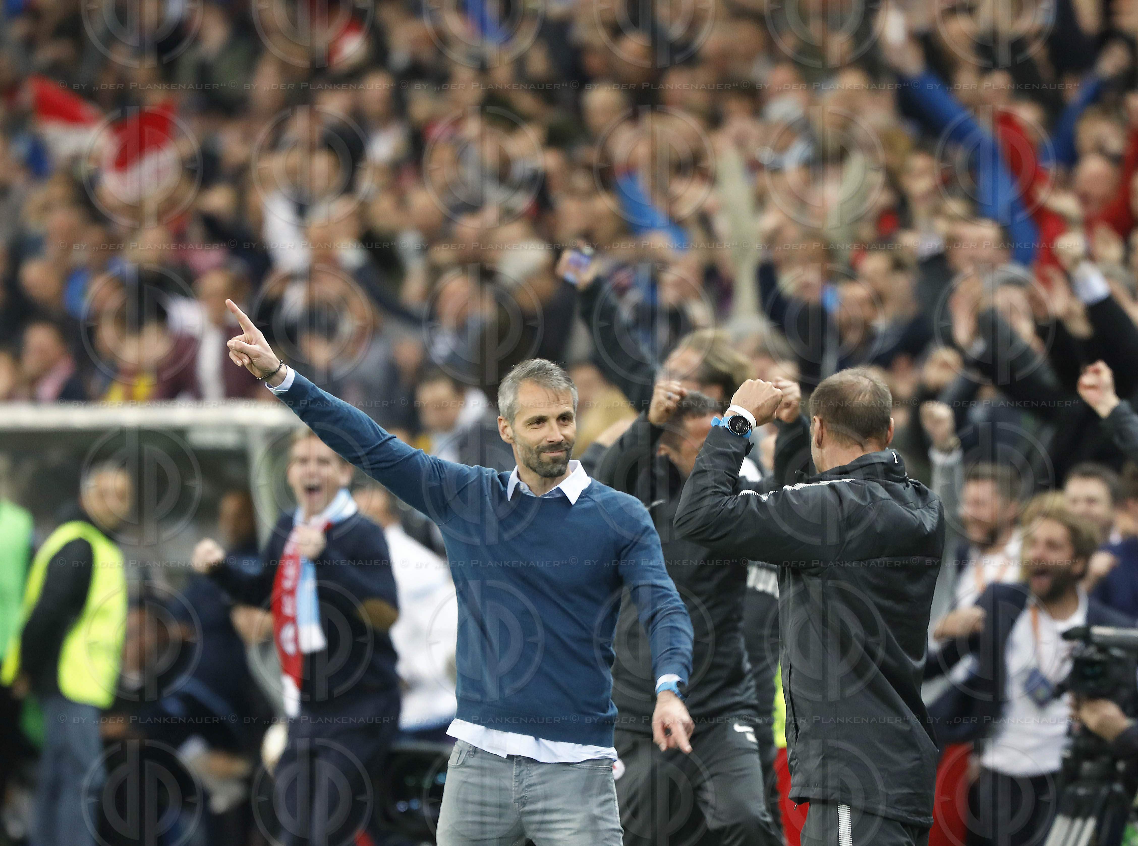 EL FC Salzburg vs. Lazio Rom (4:1)