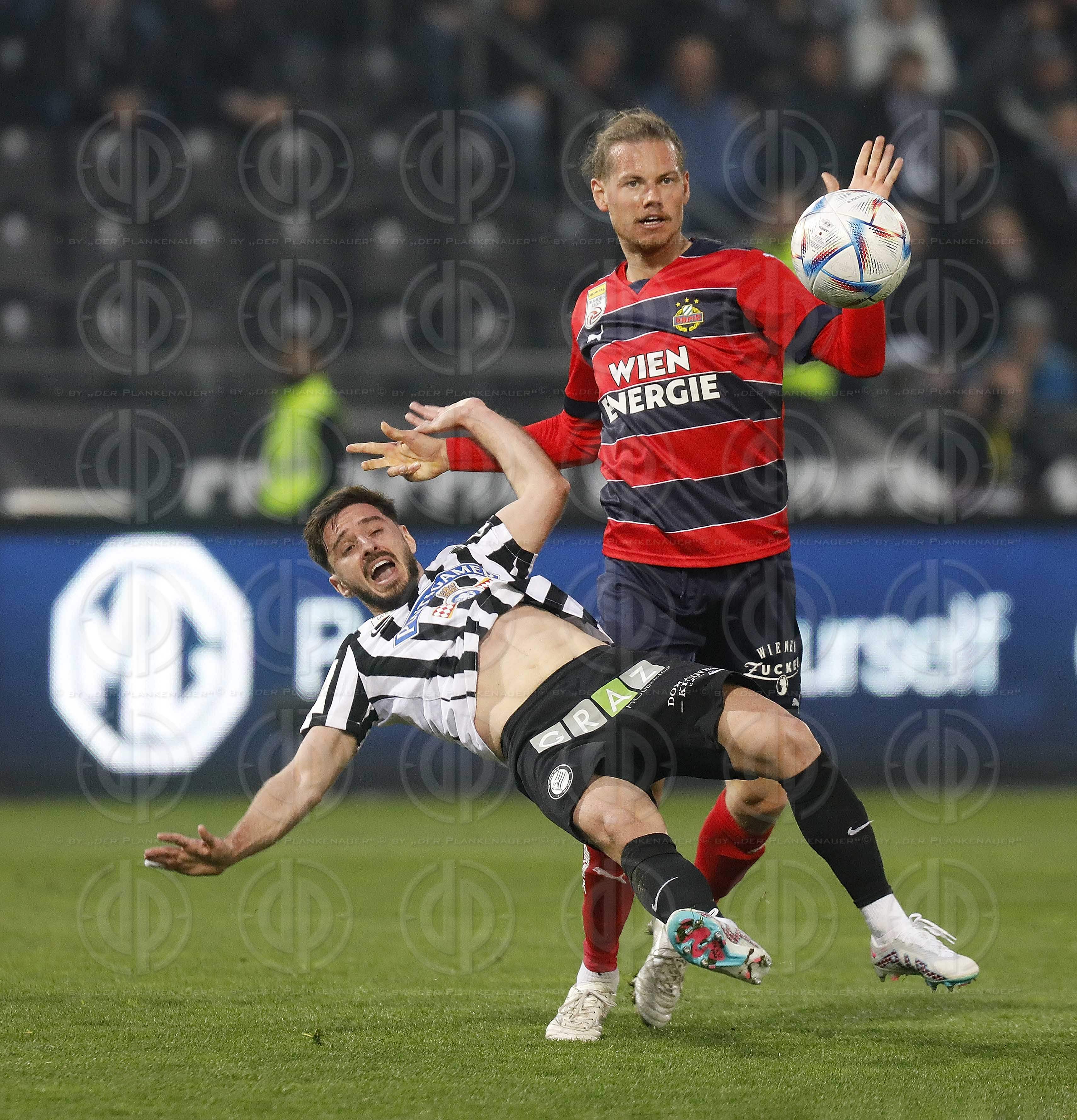 SK Sturm vs. Rapid Wien (3:1) am 02.04.2023