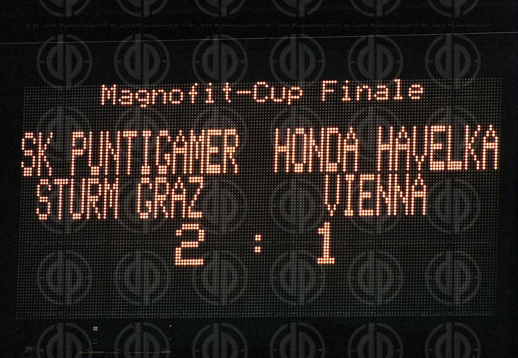 Magnofit Cup-Finale 1997 Sturm vs. Vienna (2:1)