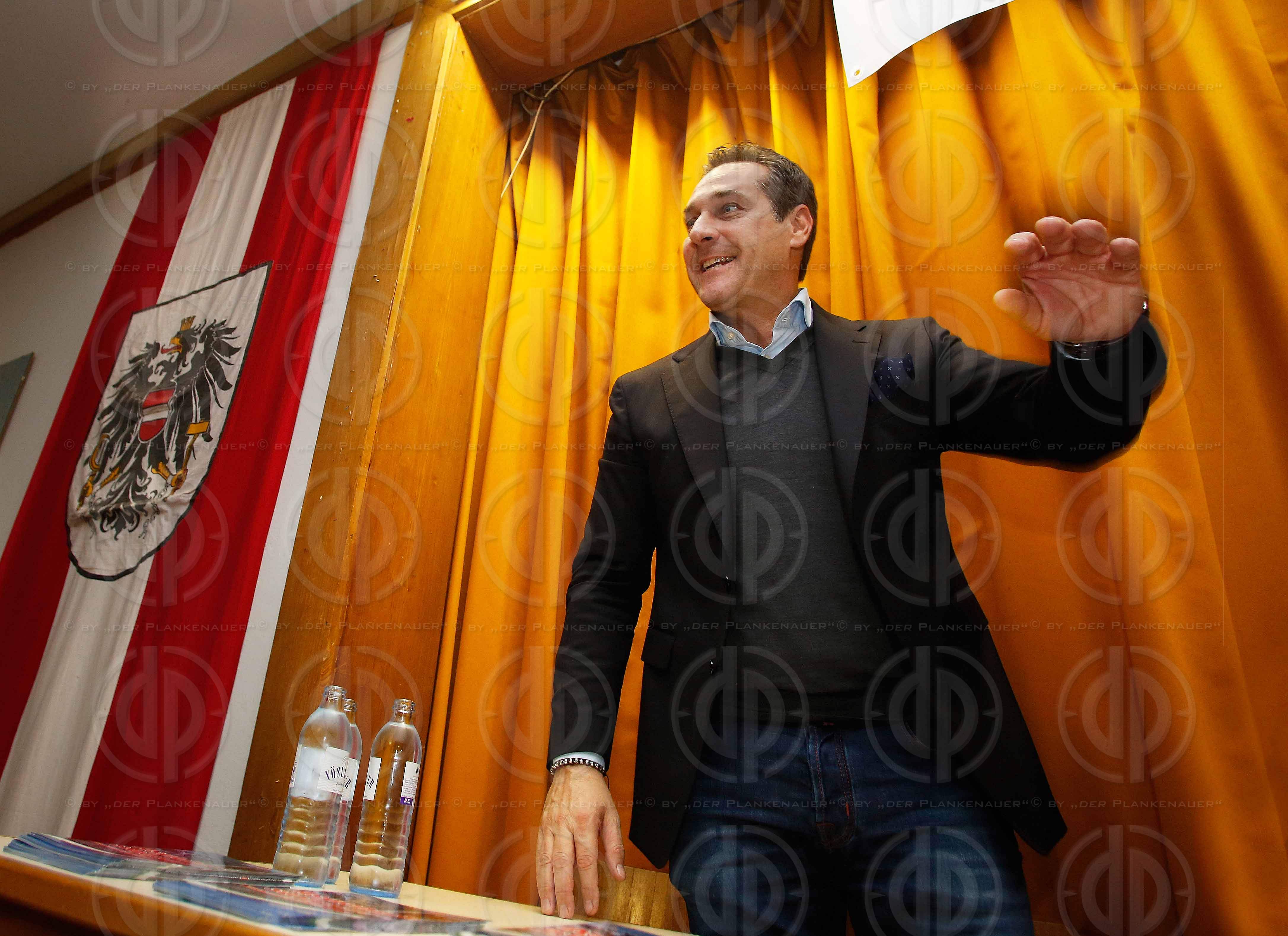 Buergerstammtisch in Spielfeld mit HC Strache