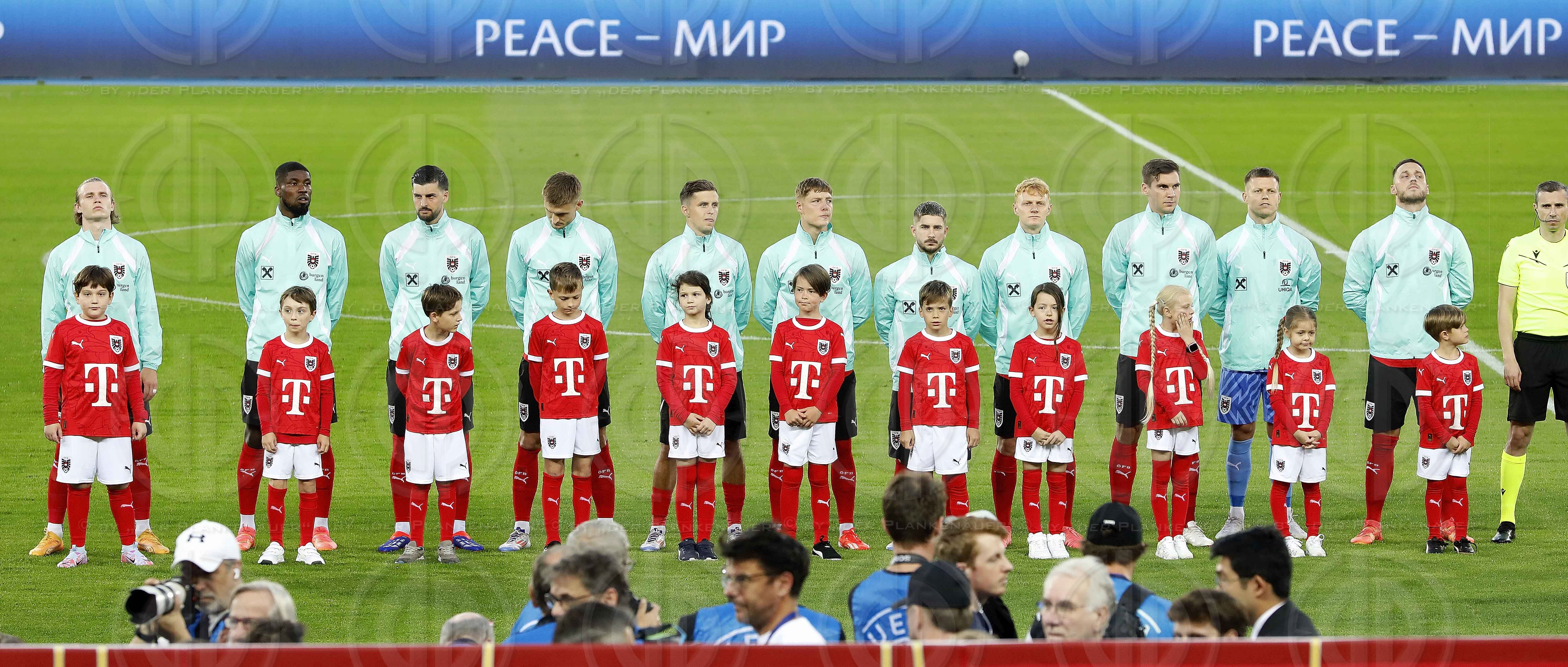 Länderspiel Österreich vs. Serbien (2:1) am 04.06.2024