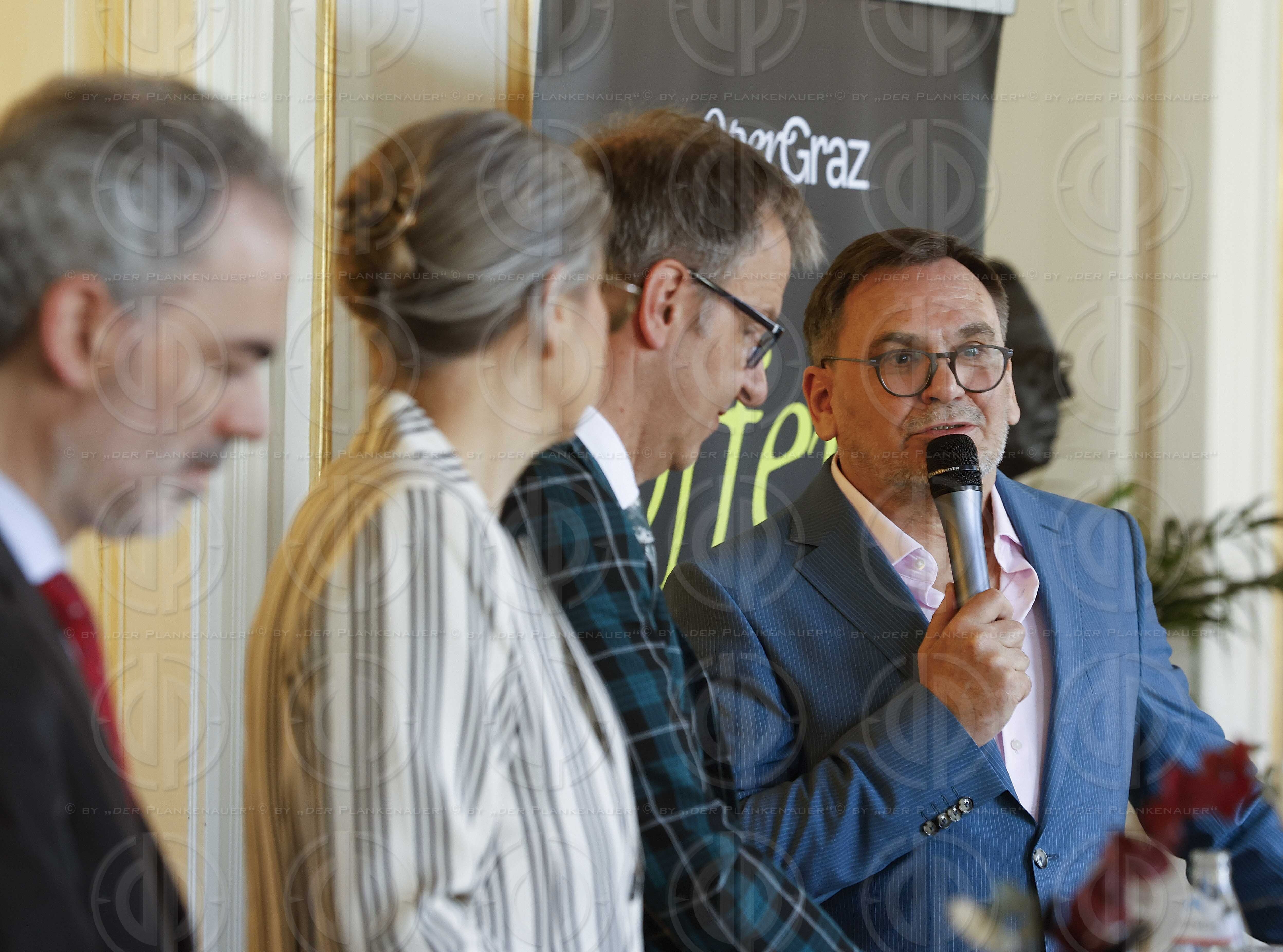 Oper Graz Pressekonferenz zu Spielzeit 2025/26 am 30.04.2025