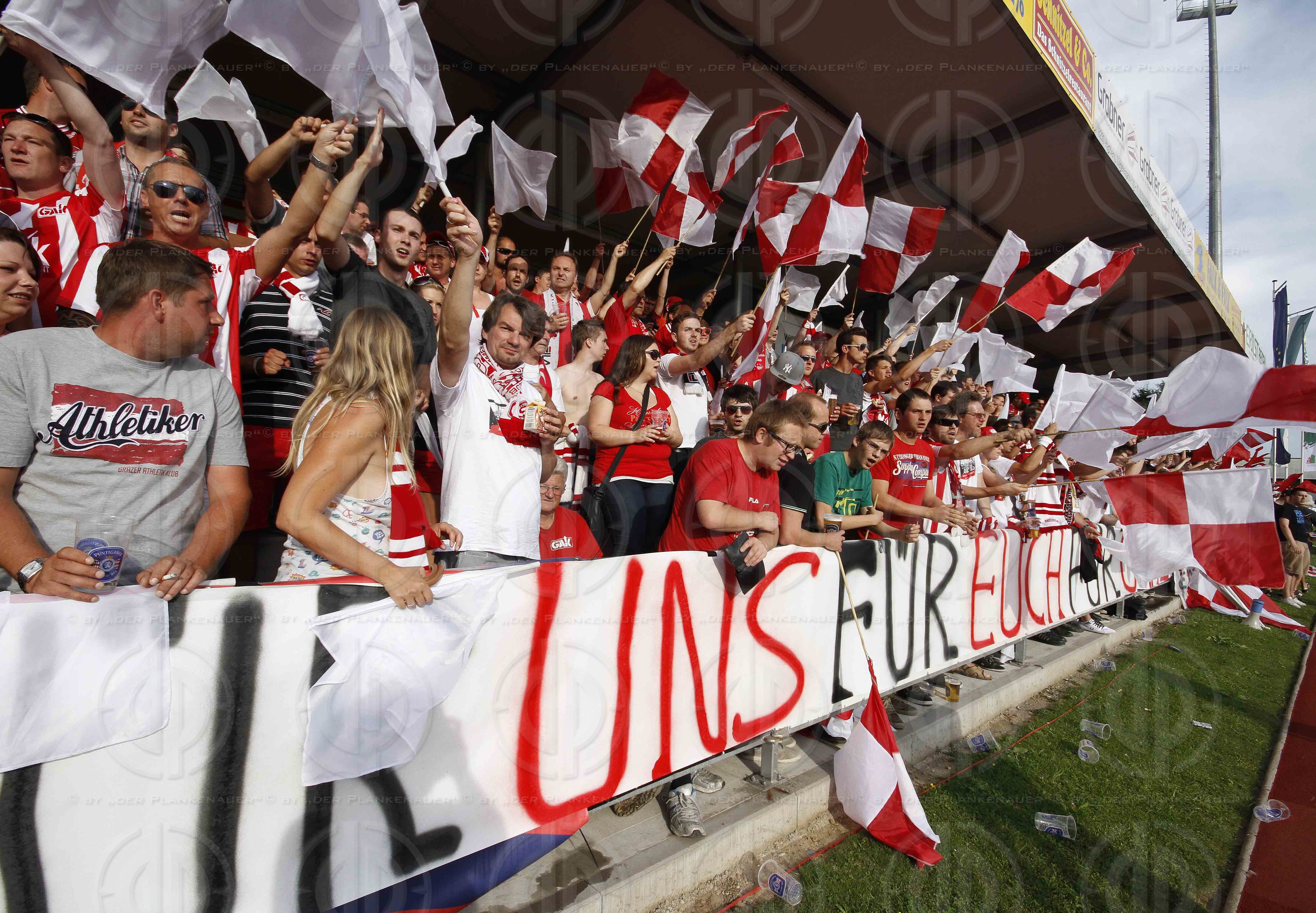 Relegation Hartberg vs. GAK (3:0, Spielabbruch)