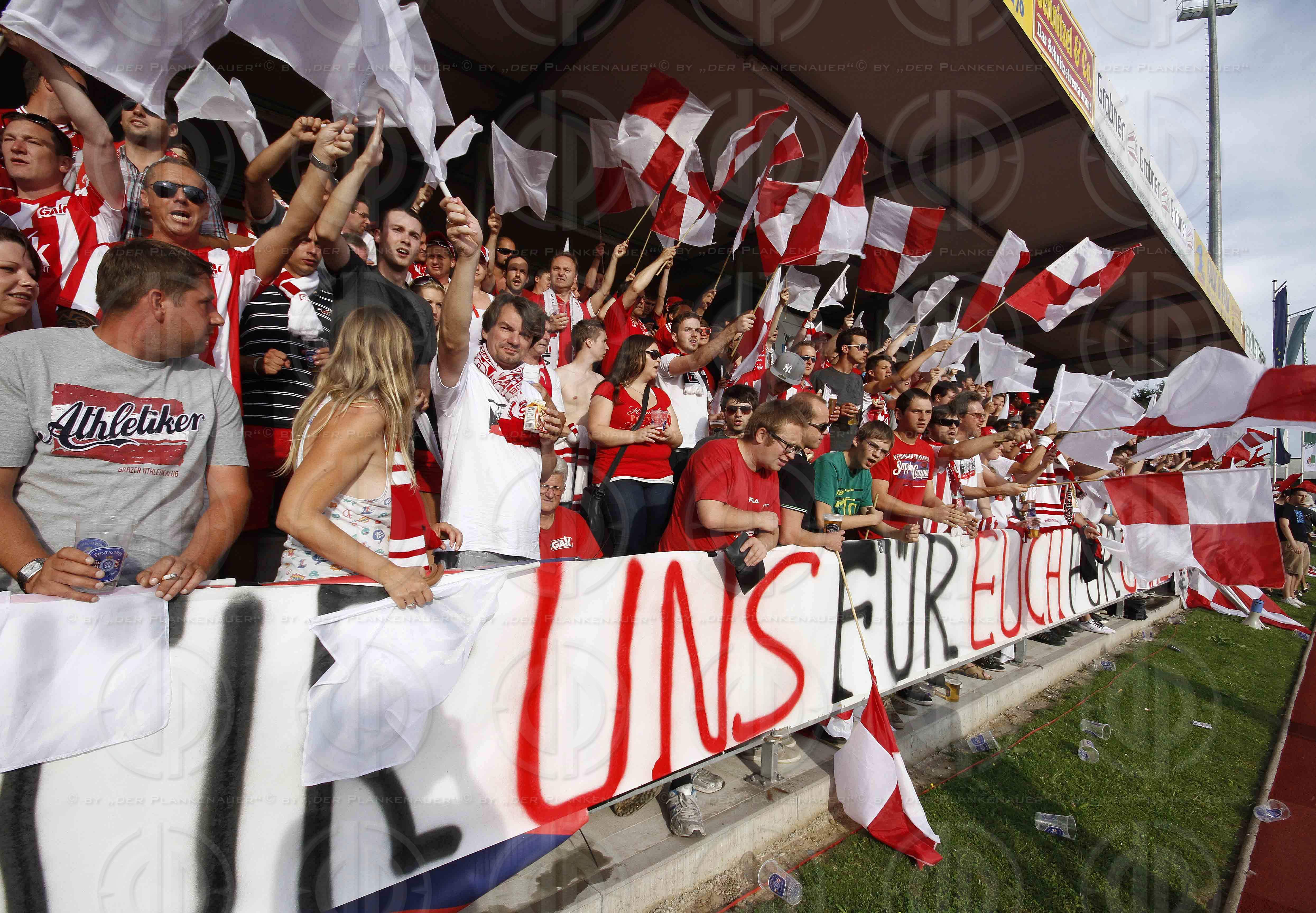 Relegation Hartberg vs. GAK (3:0, Spielabbruch)