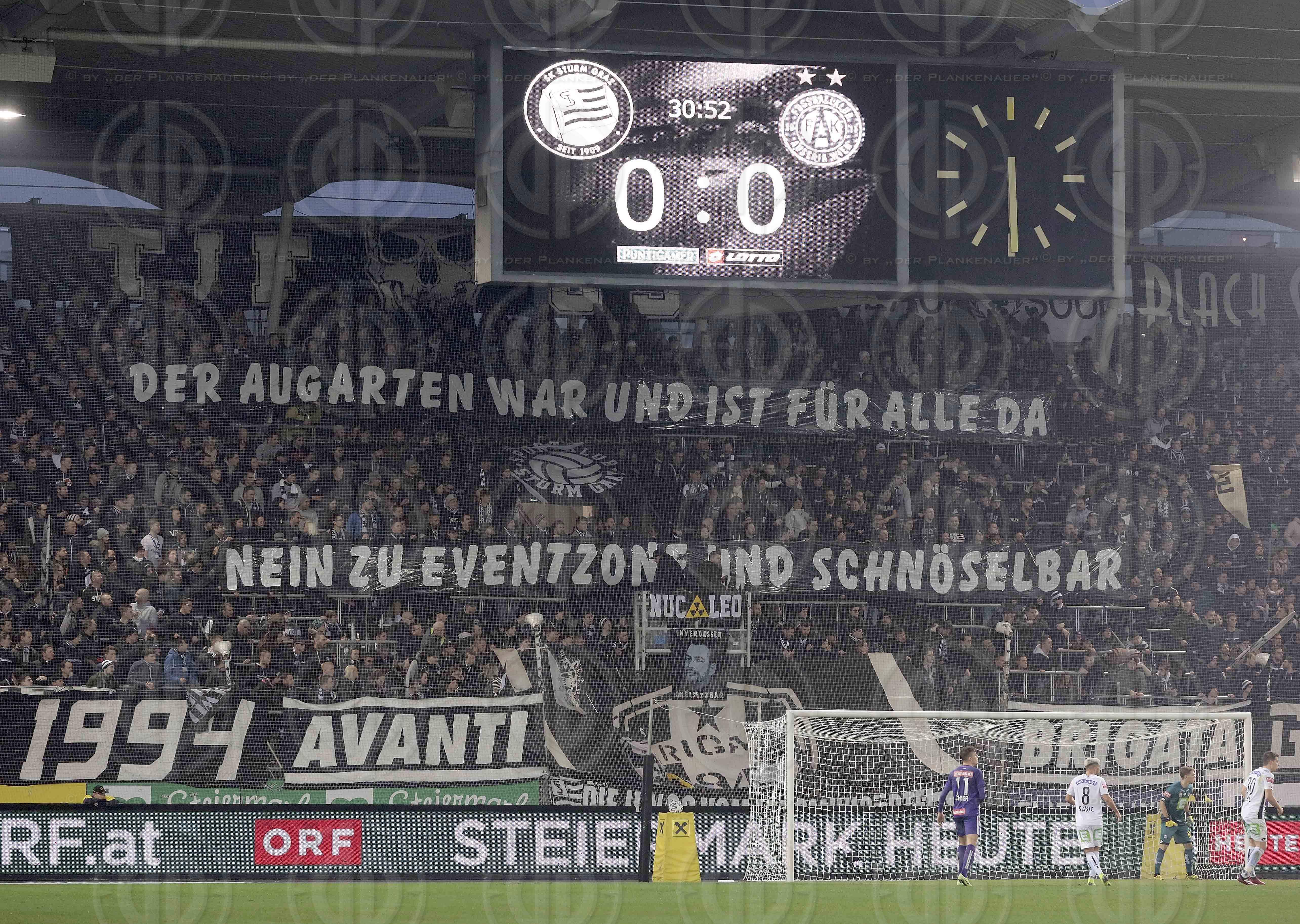 SK Sturm vs. FK Austria Wien (1:1)