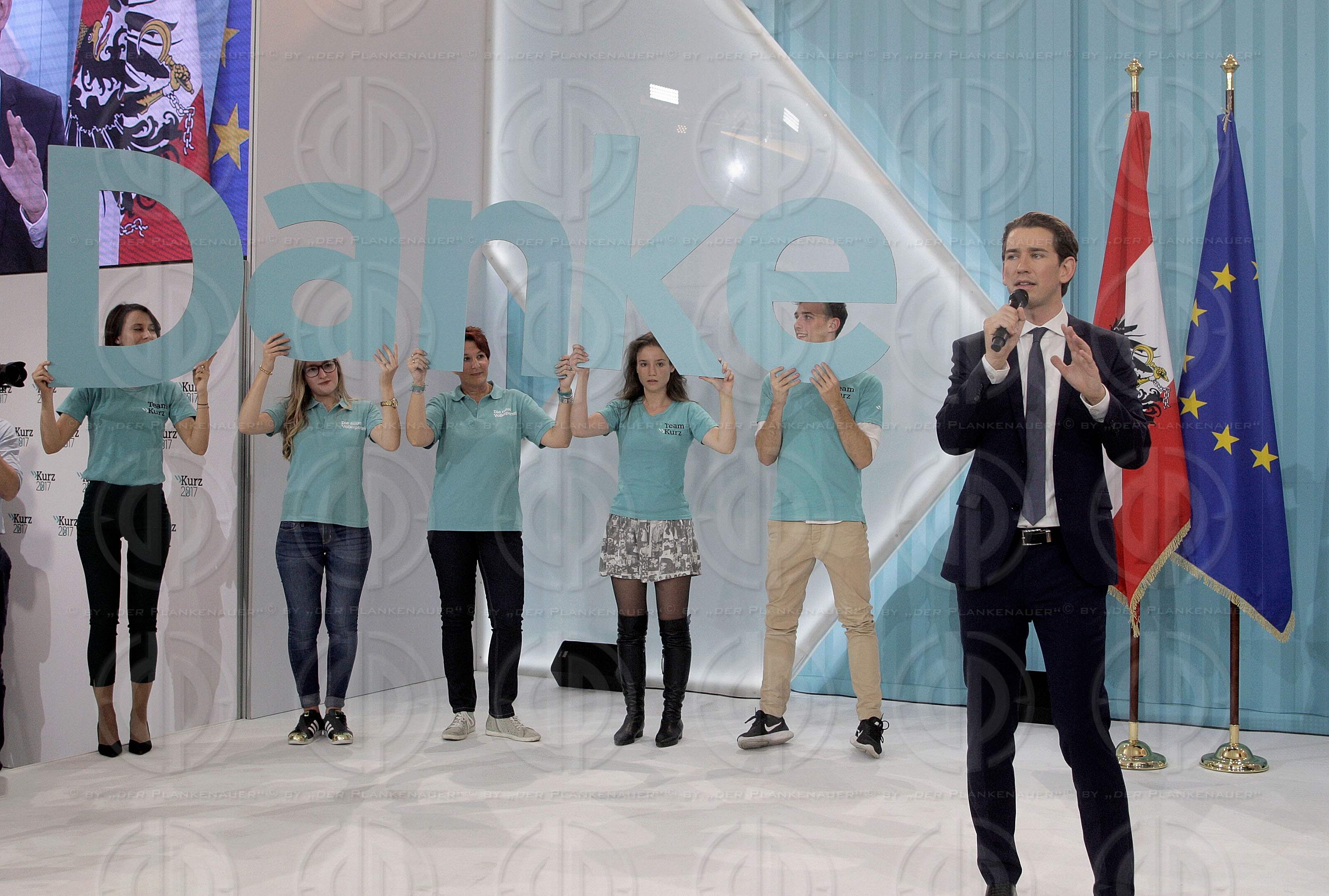 Wahl17 - Wahlparty der neuen OEVP