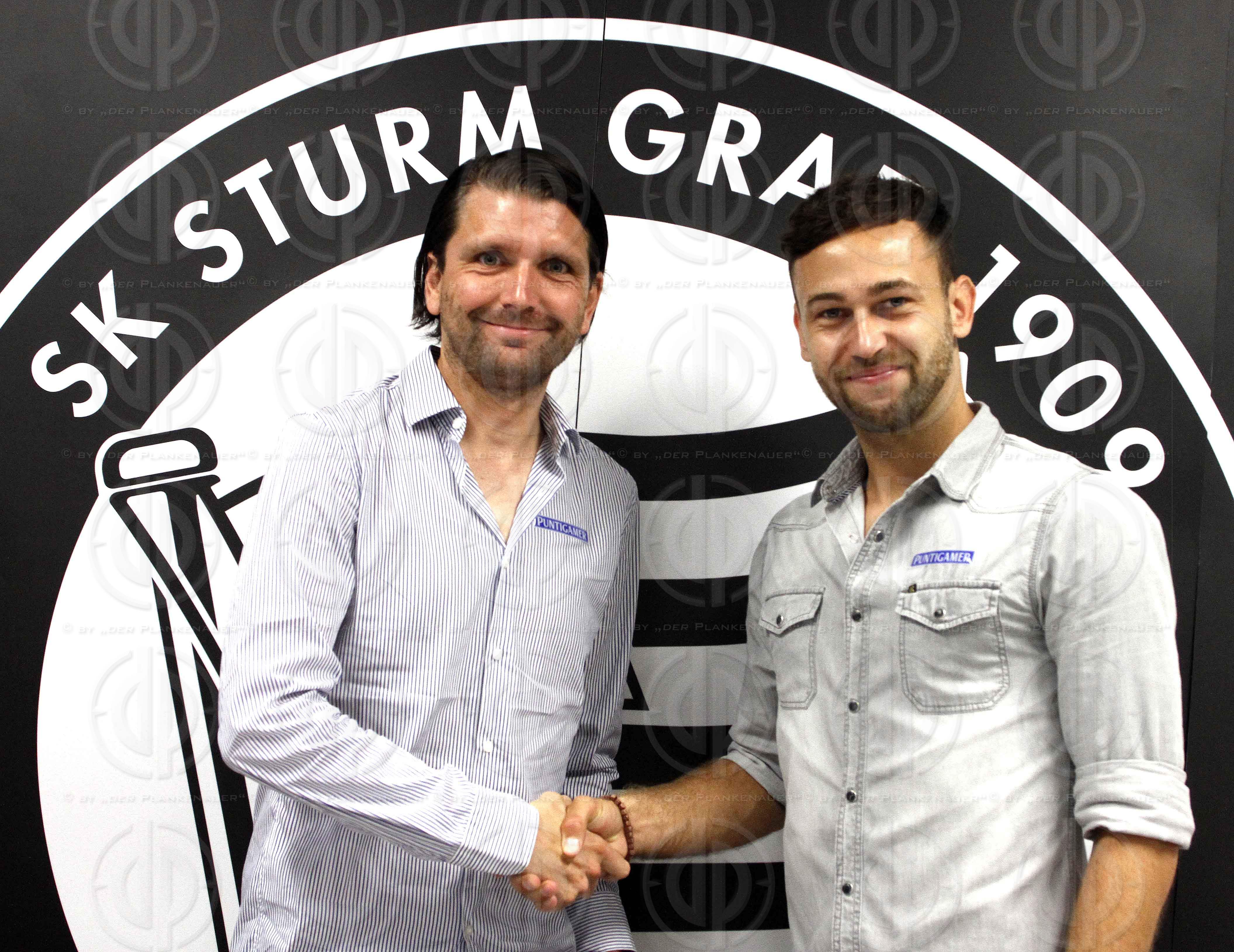 SK Sturm Pressekonferenz neuer Spieler