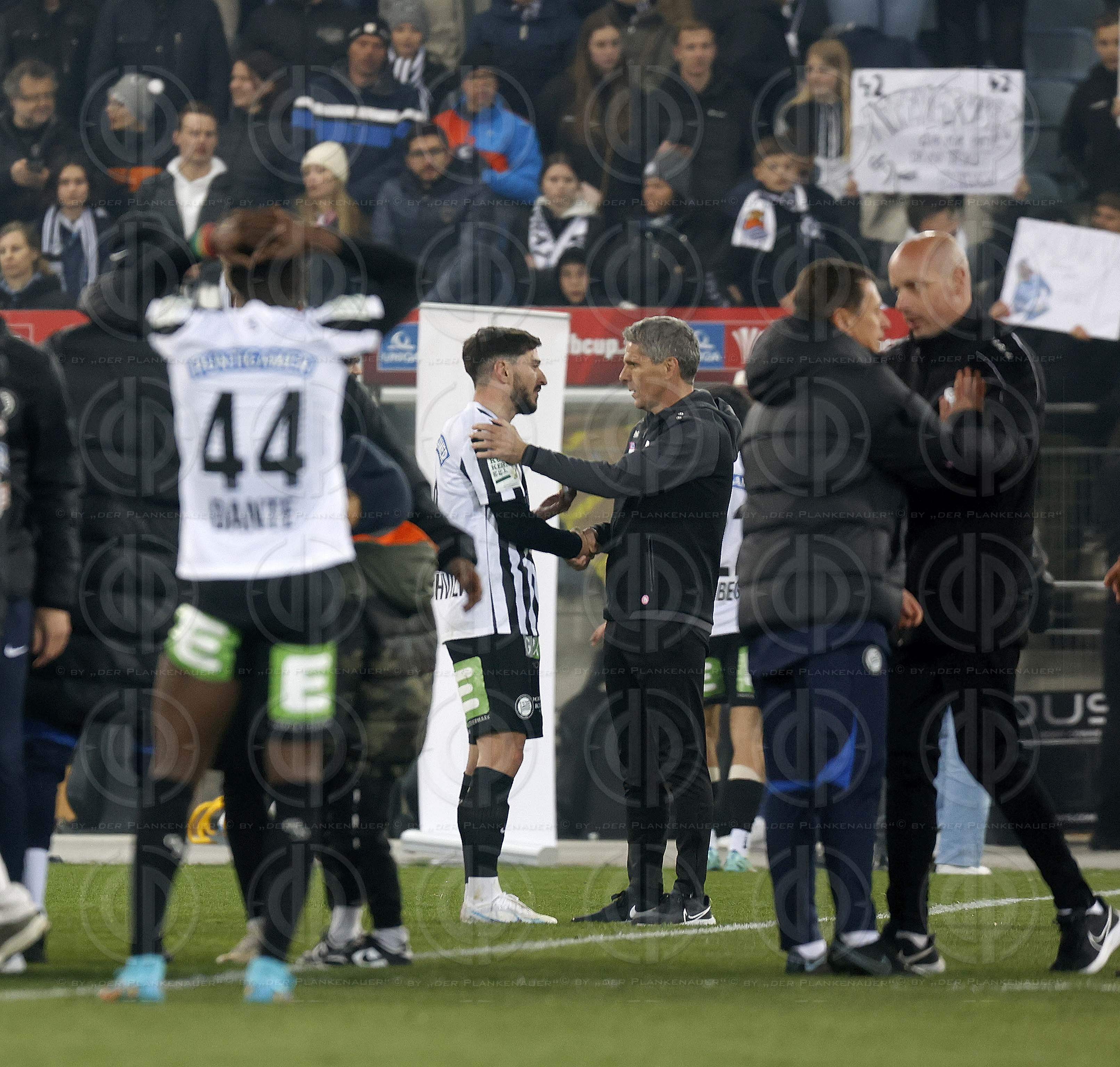 ÖFB Cup Sturm Graz  vs. LASK Linz (1:0) am 06.04.2023