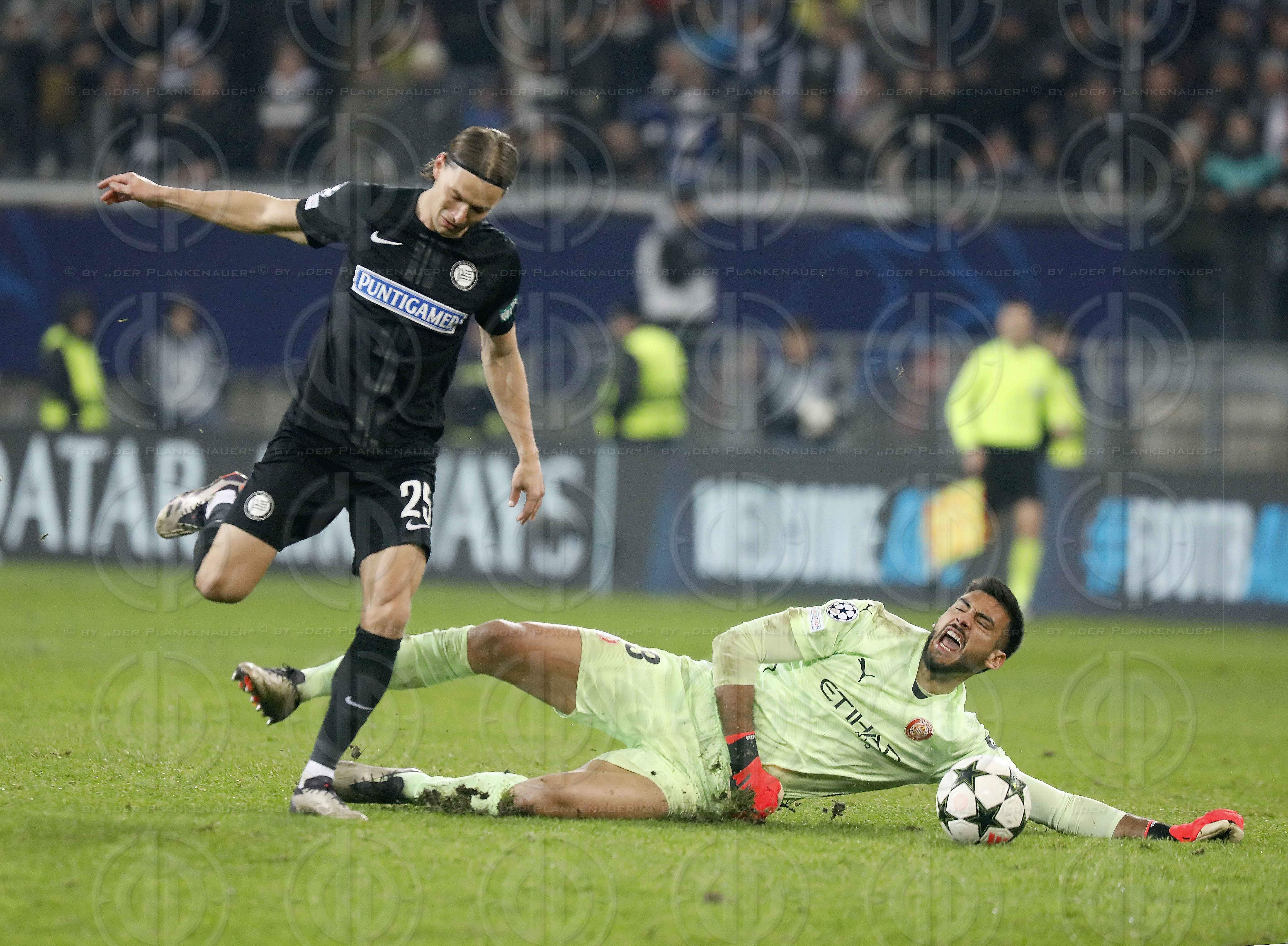 UEFA Champions League SK  Sturm vs. Girona (1:0) in Klagenfurt a