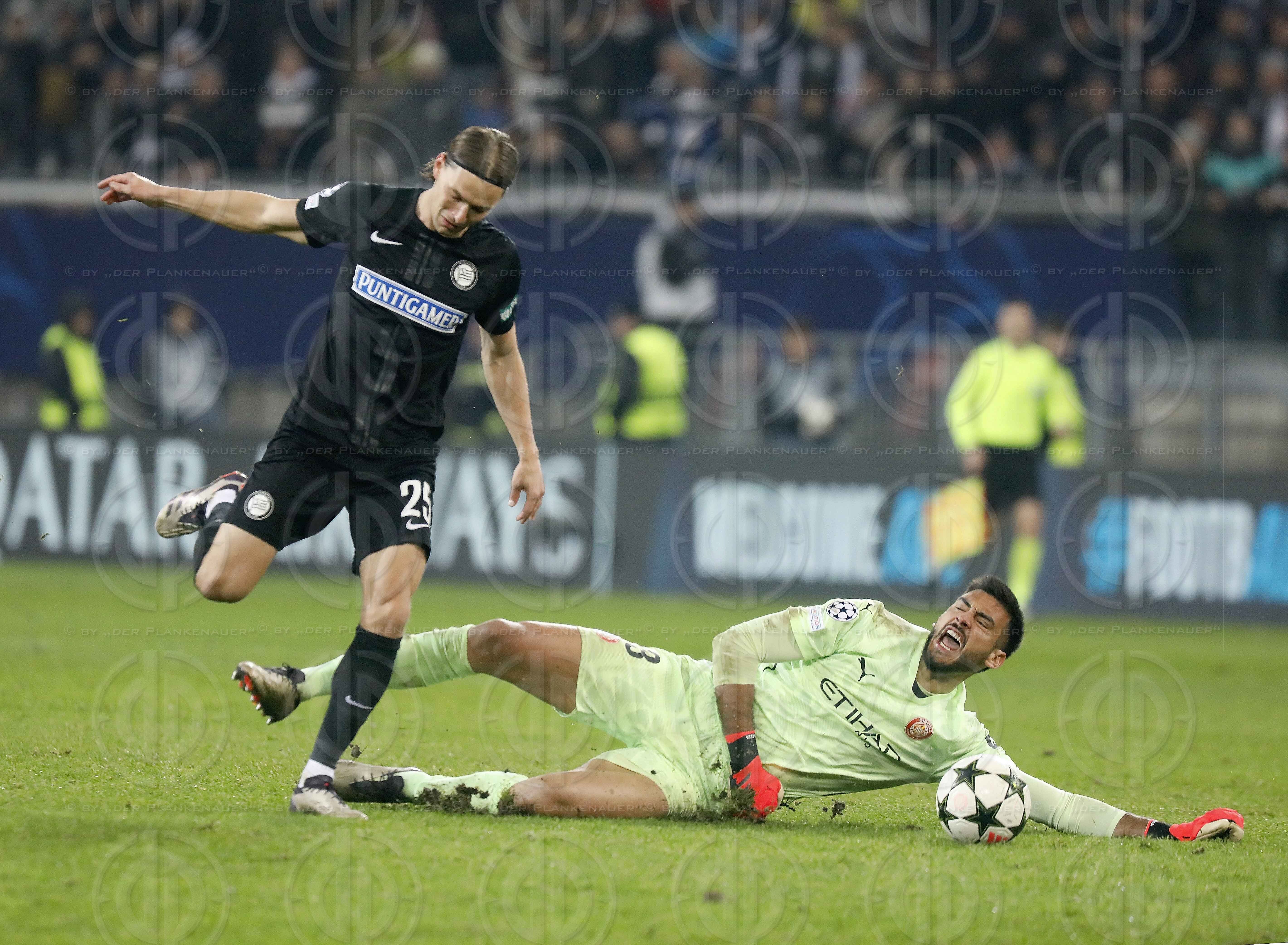UEFA Champions League SK  Sturm vs. Girona (1:0) in Klagenfurt a