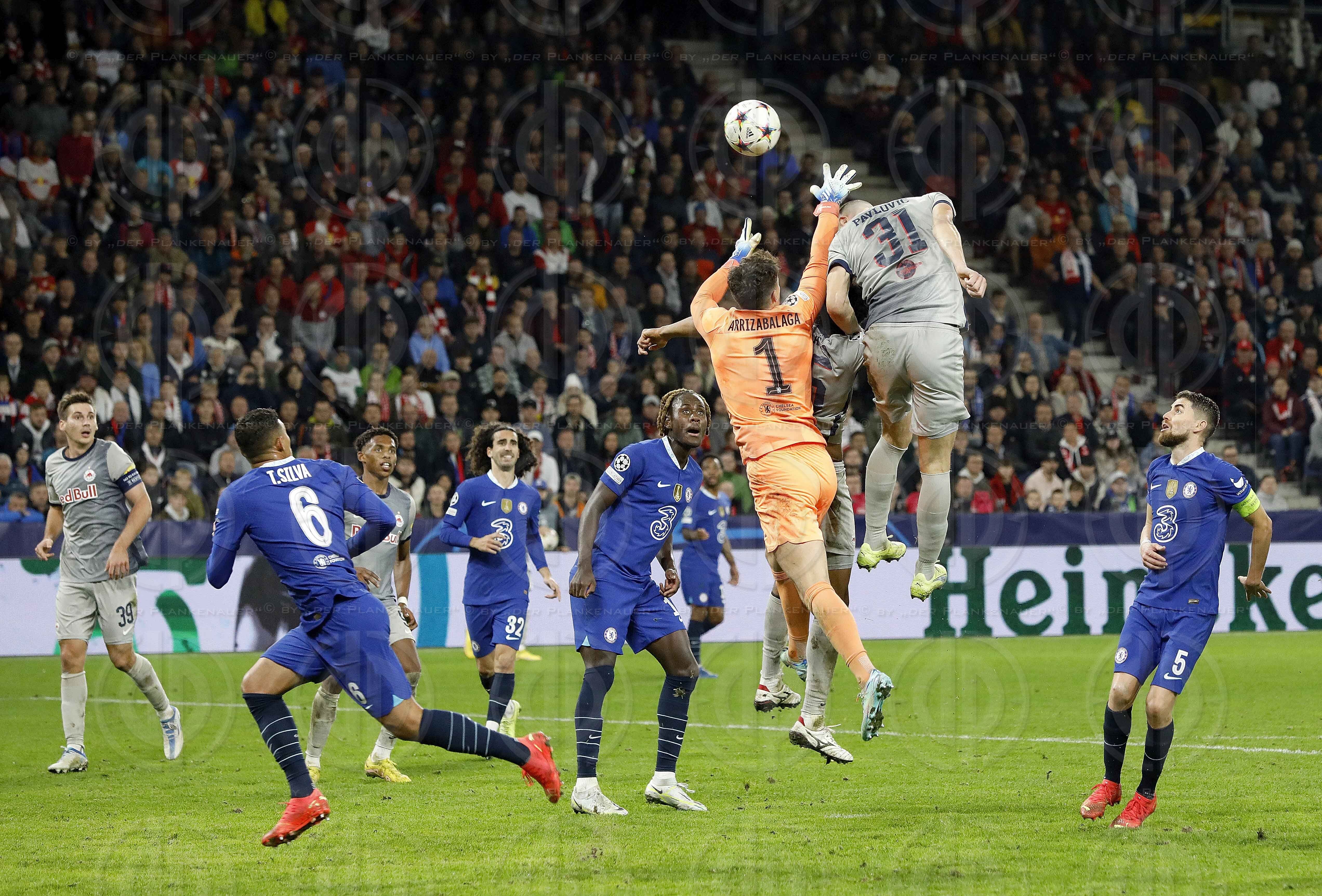 Champions League FC Salzburg vs. Chelsea FC (1:2) am 25.10.2022