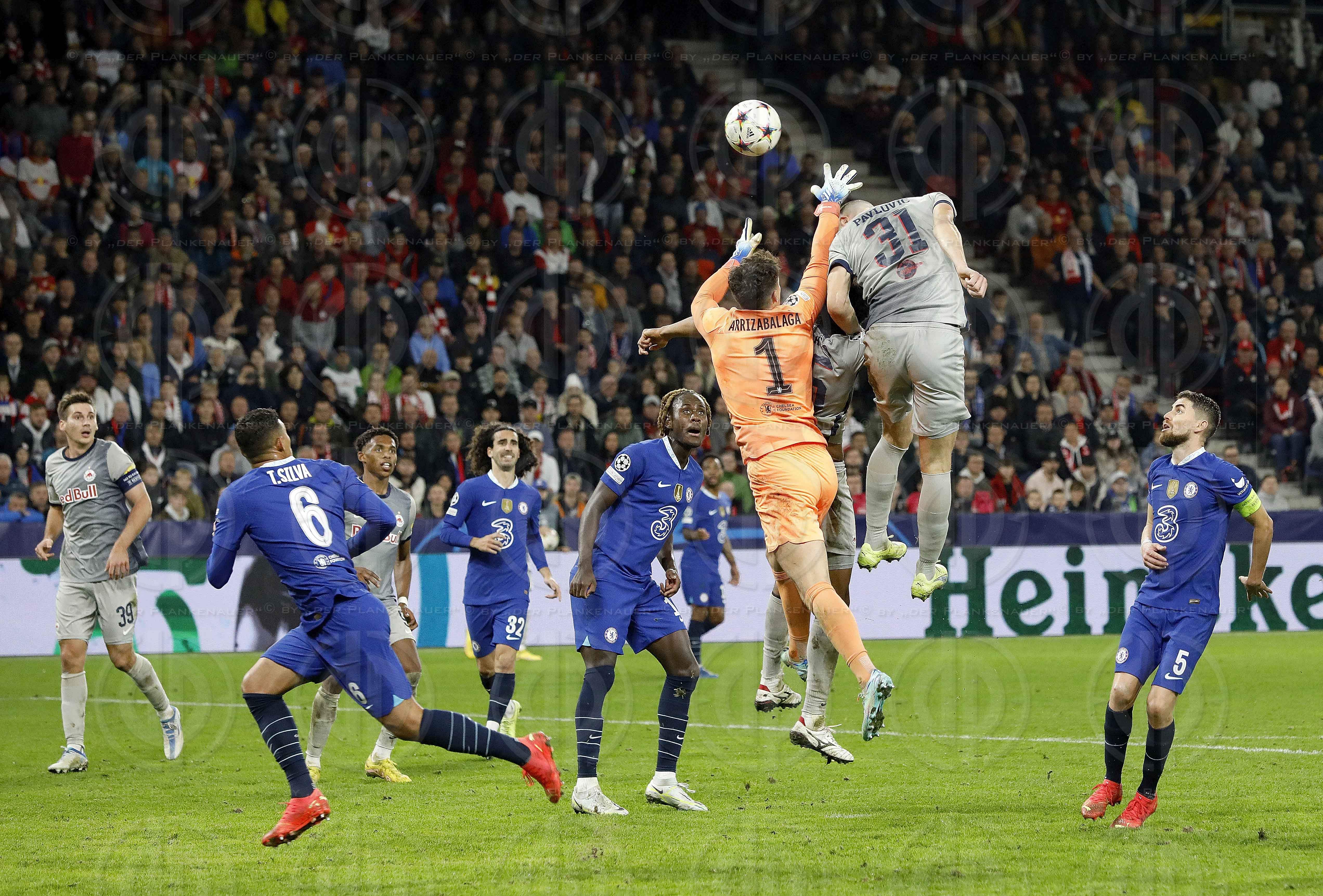 Champions League FC Salzburg vs. Chelsea FC (1:2) am 25.10.2022