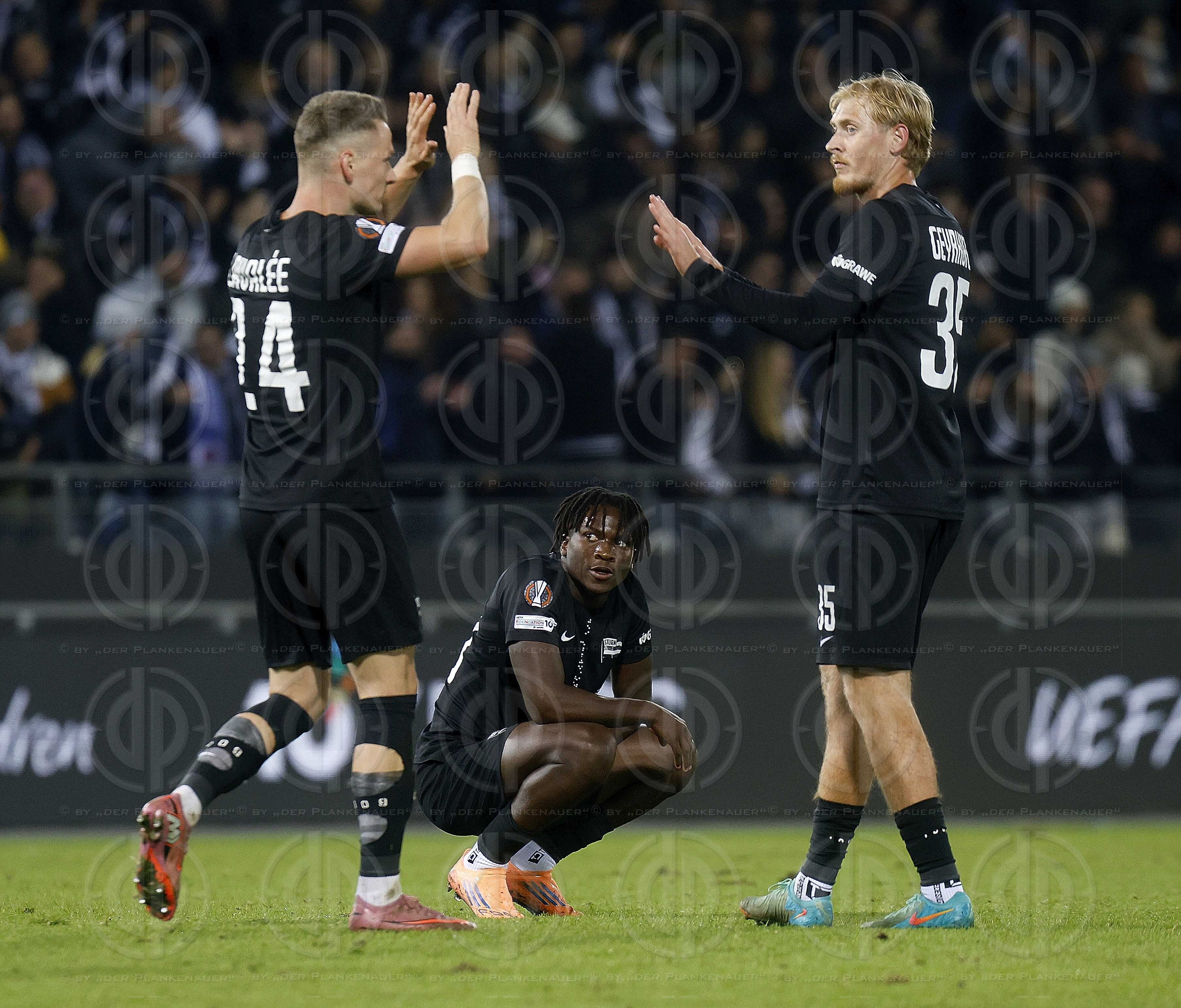 UEL SK Sturm vs. Rangers F.C. (2:1) am 02.10.2025