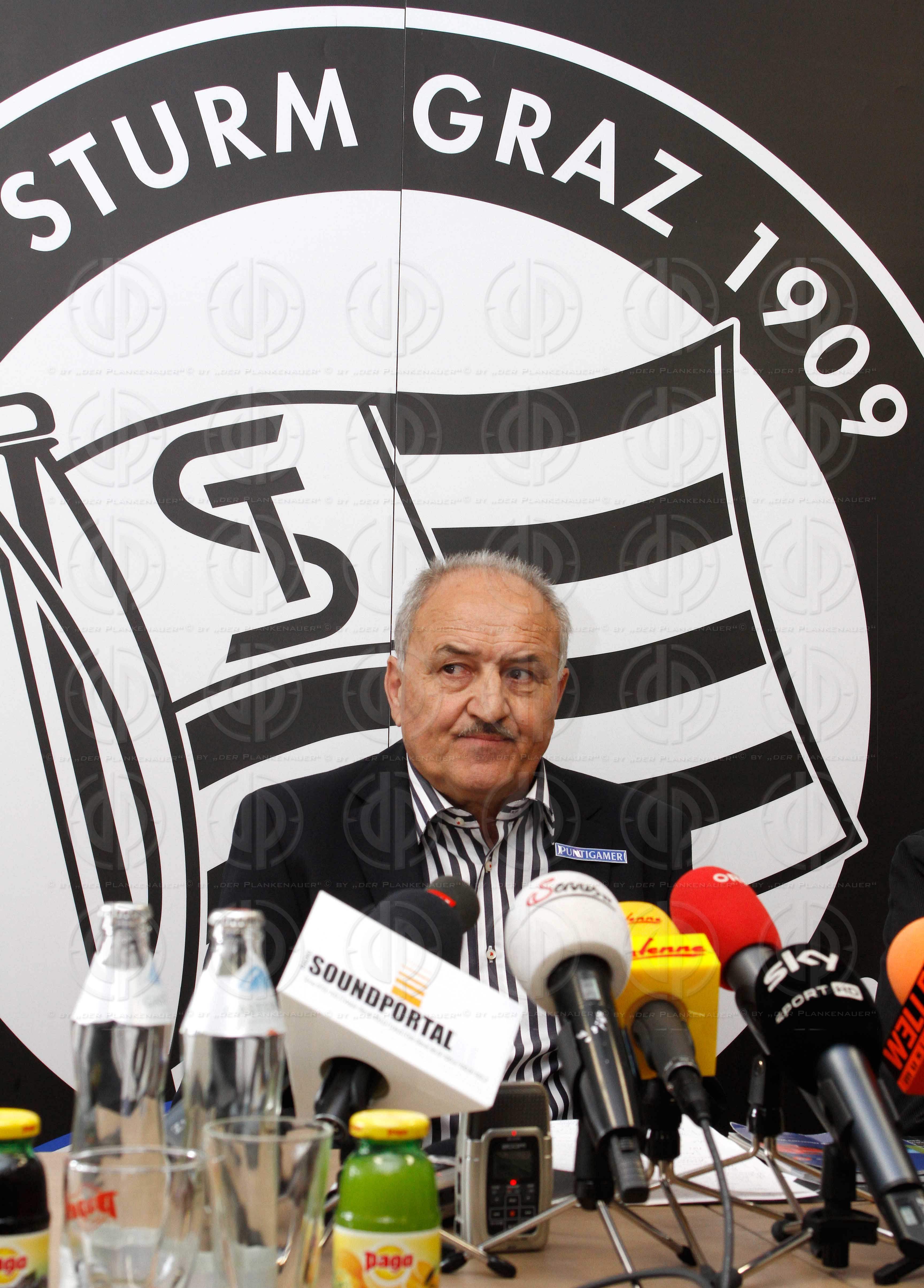 SK Sturm Pressekonferenz