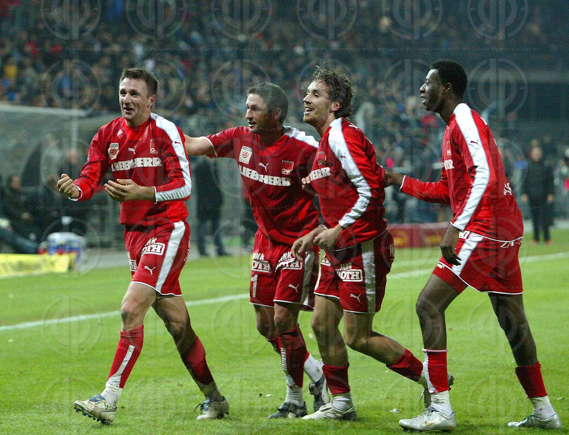 SK Puntigamer Sturm Graz vs. Liebherr GAK (0:2)