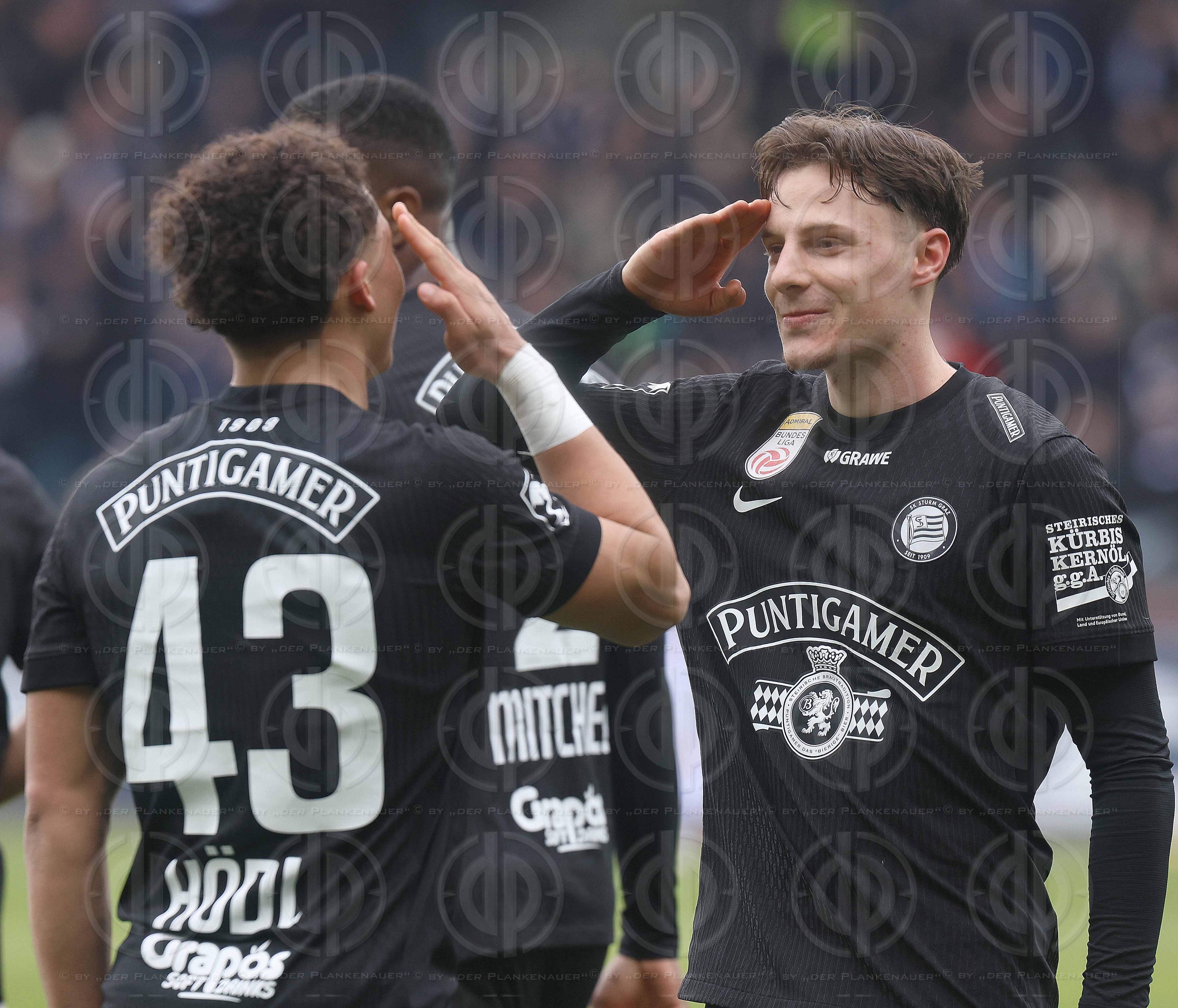 SK Sturm vs. Blau-Weiß Linz (1:0) am 22.02.2026