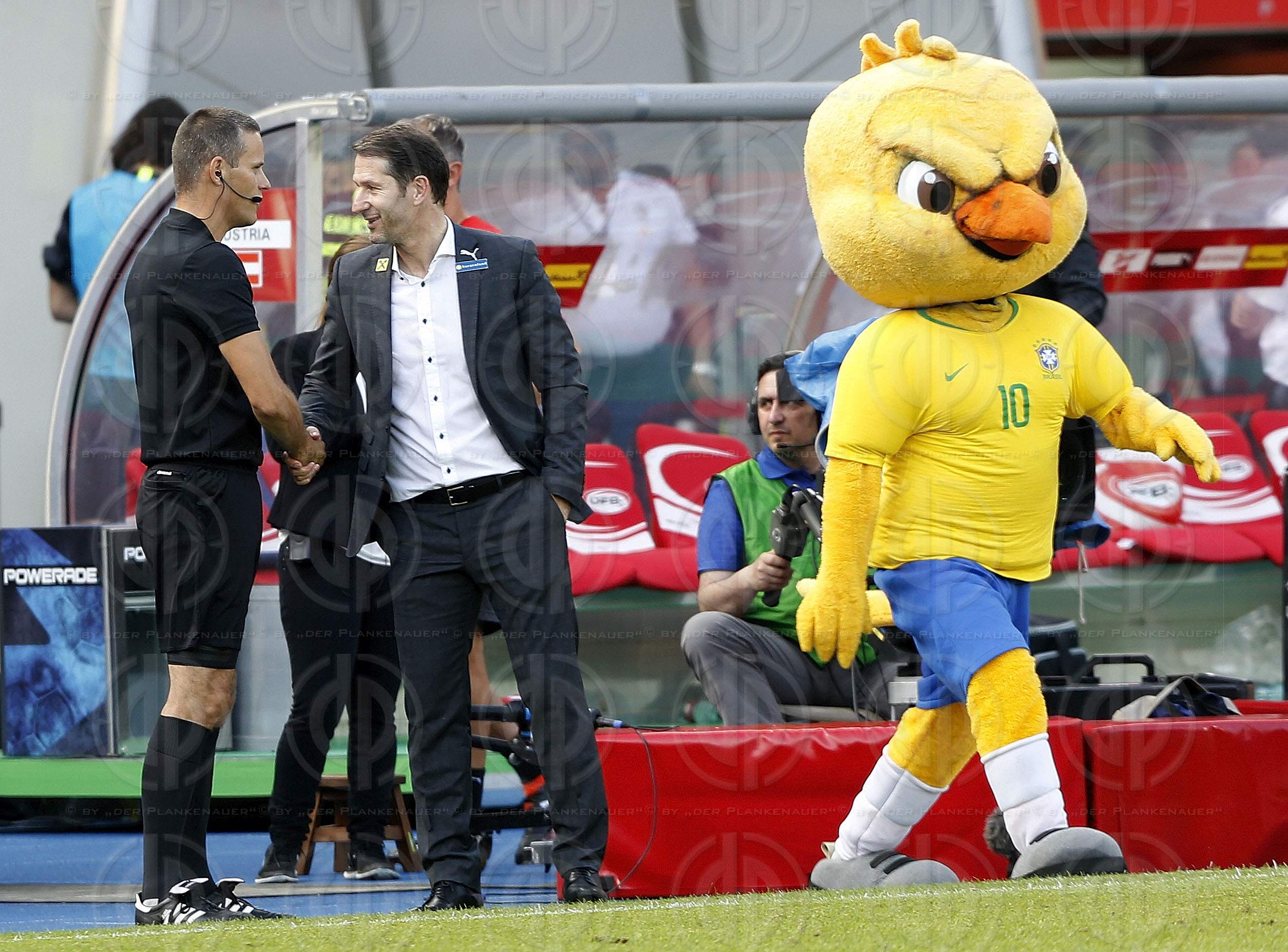 Laenderspiel Oesterreich vs. Brasilien (0:3)