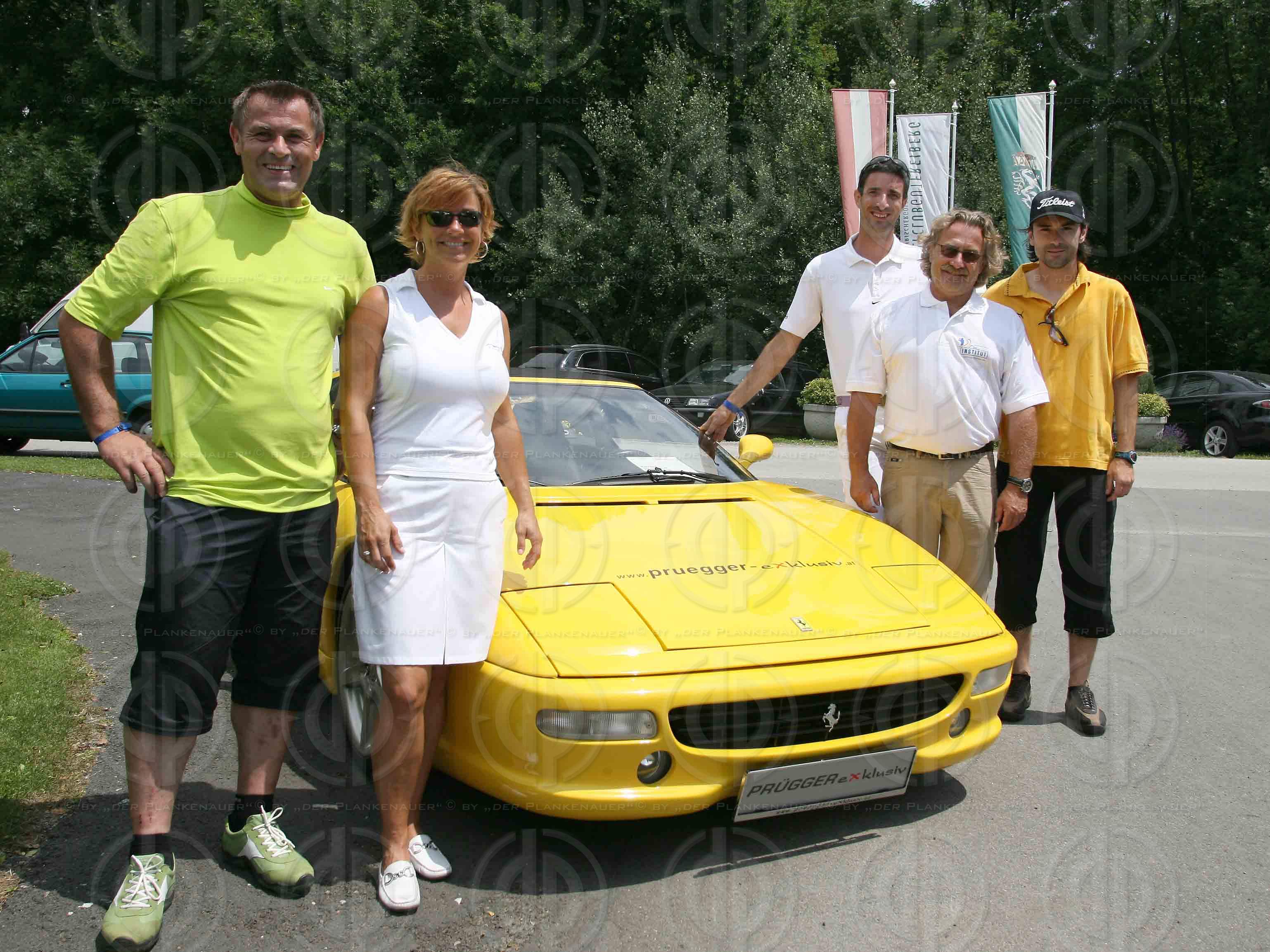 Das Institut-Charity Golf Einladungsturnier-Eintreffen