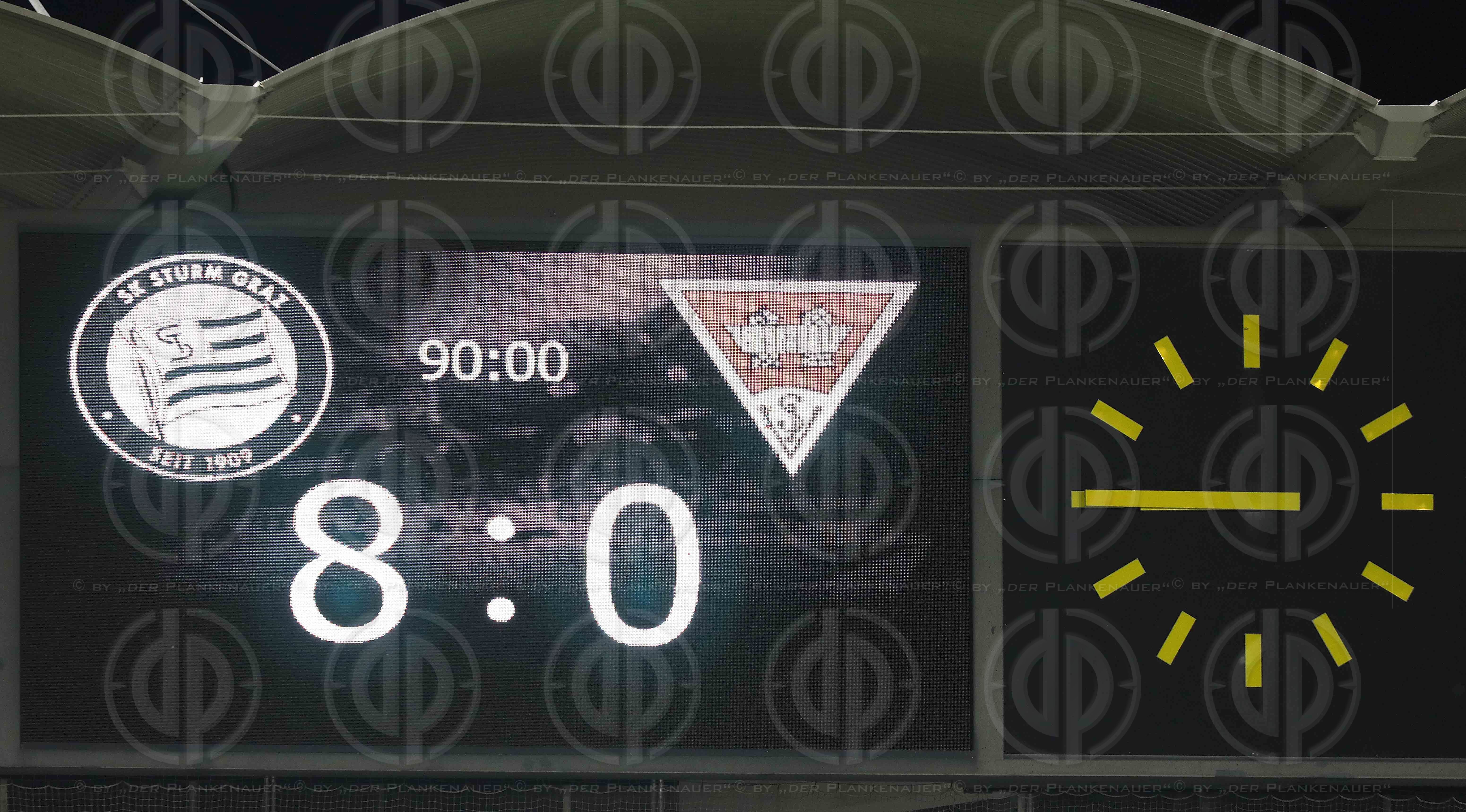 UNIQA ÖFB Cup SK Sturm vs. SV Innsbruck (8:0)