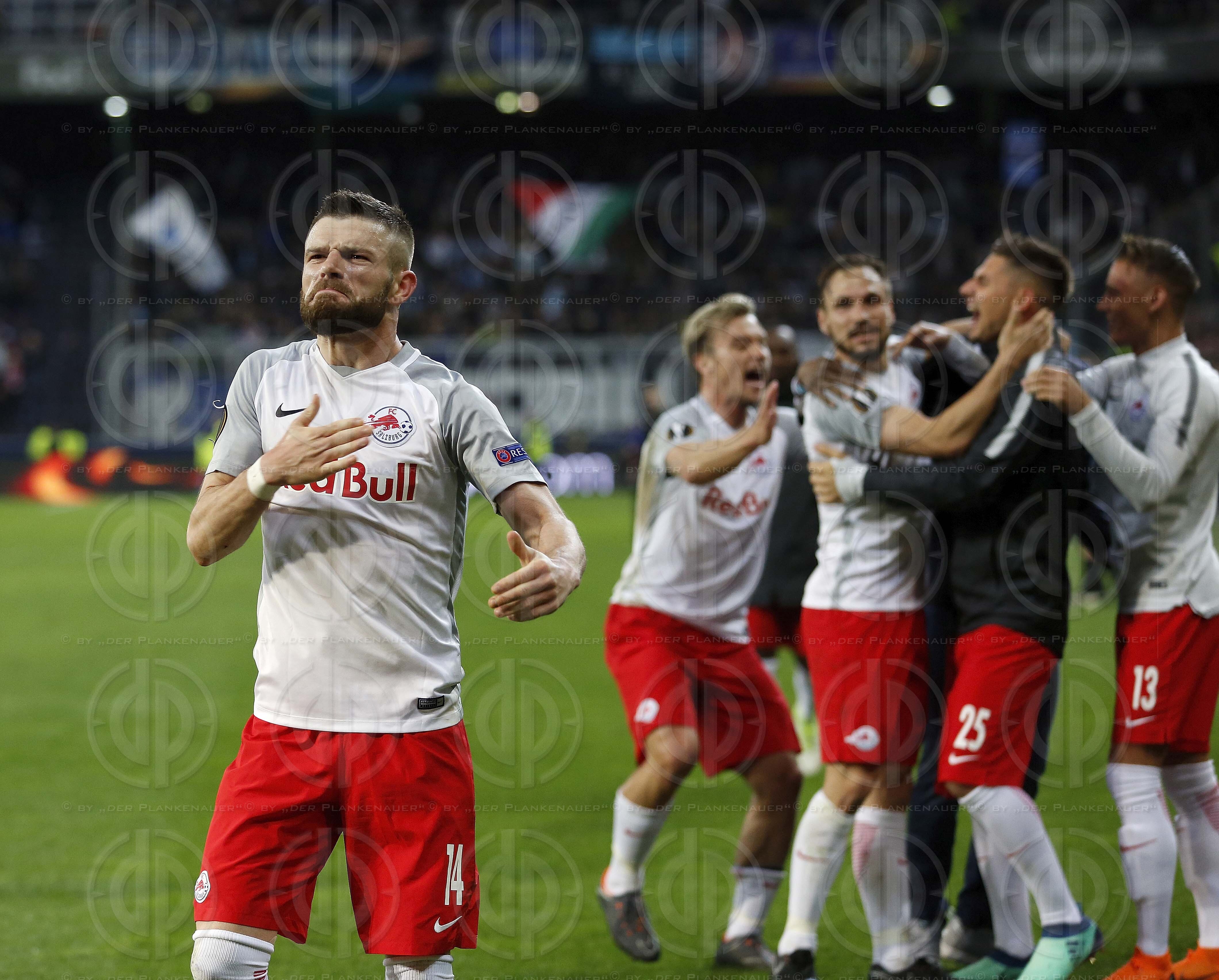 EL FC Salzburg vs. Lazio Rom (4:1)