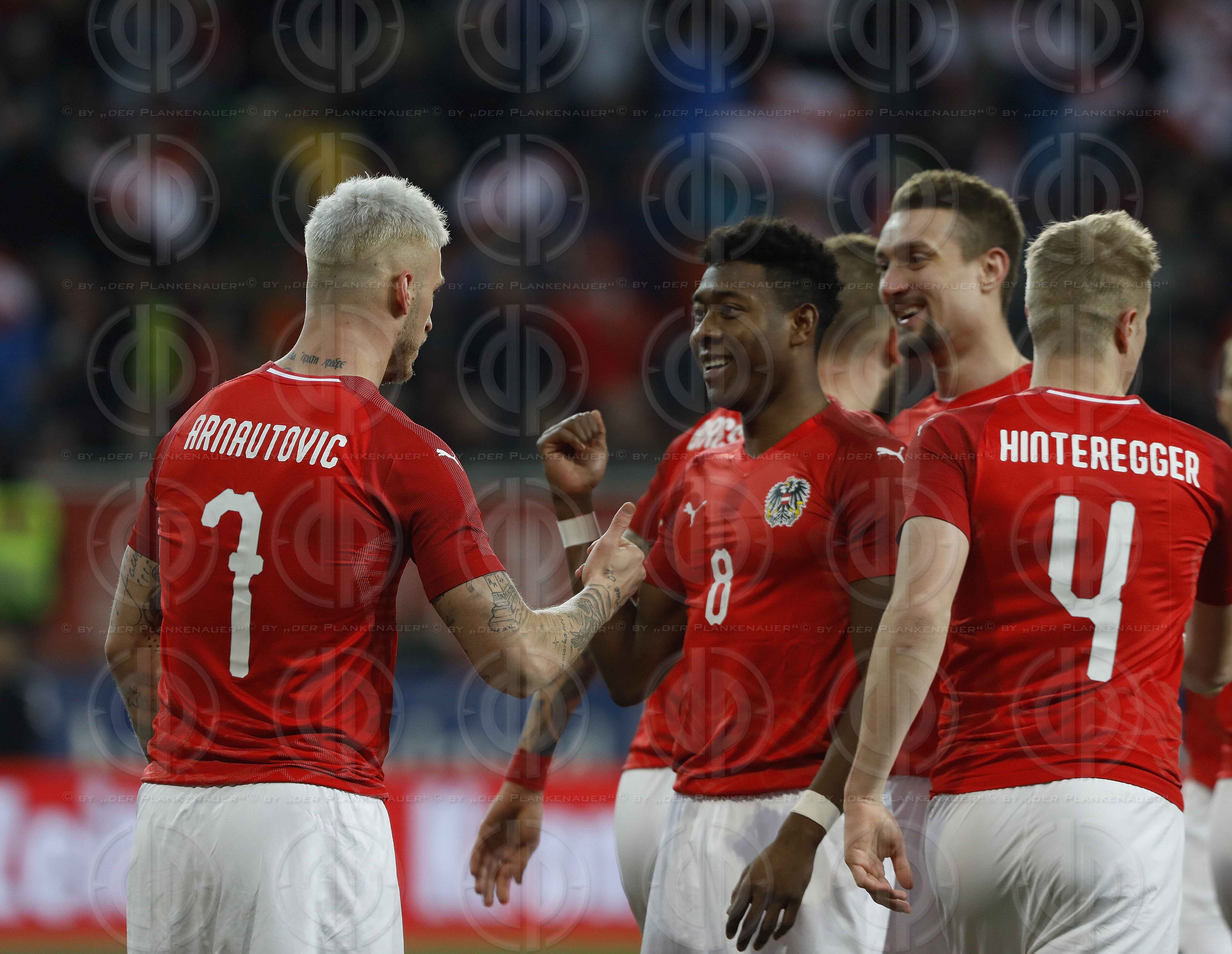 Laenderspiel Oesterreich vs. Slowenien