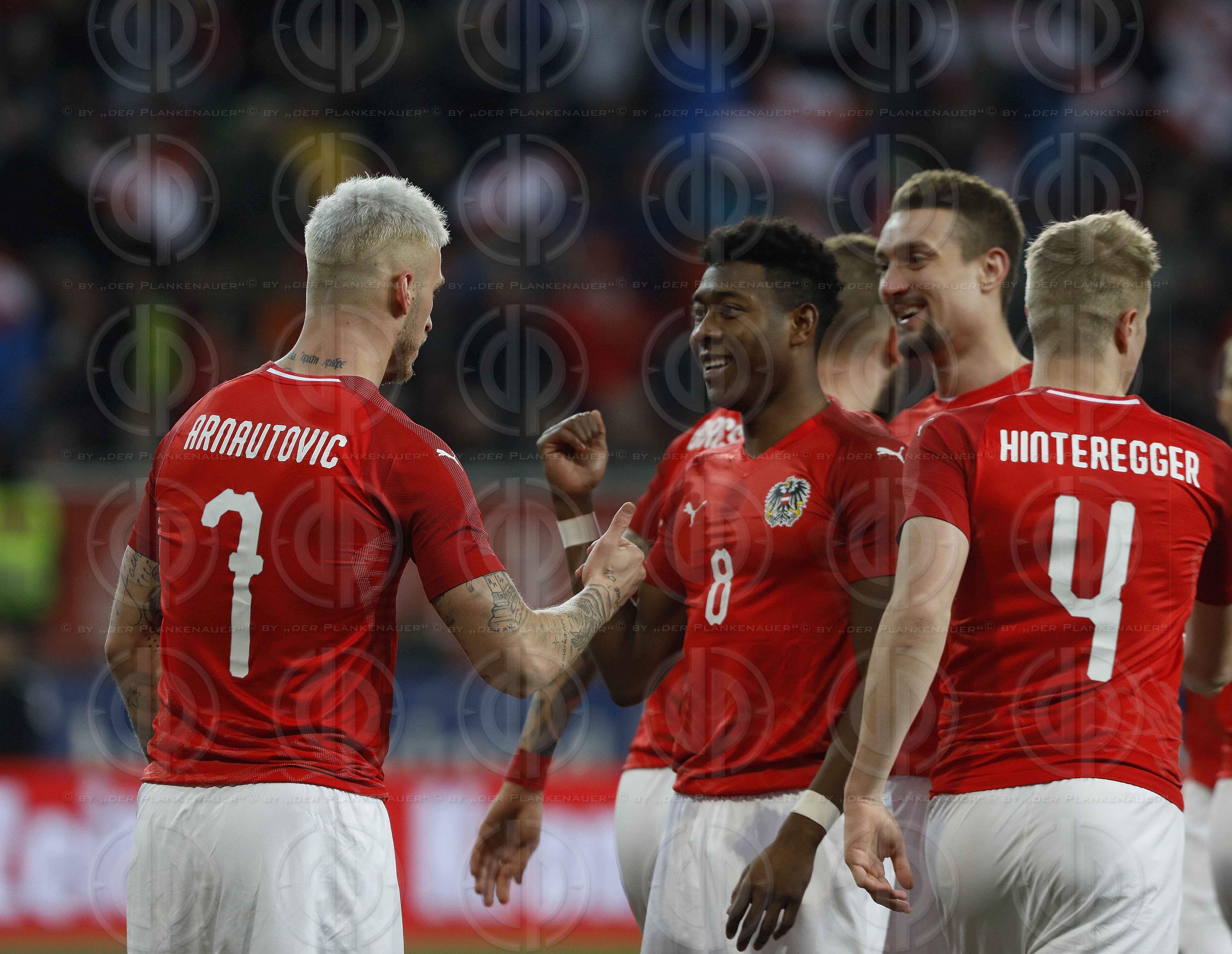 Laenderspiel Oesterreich vs. Slowenien